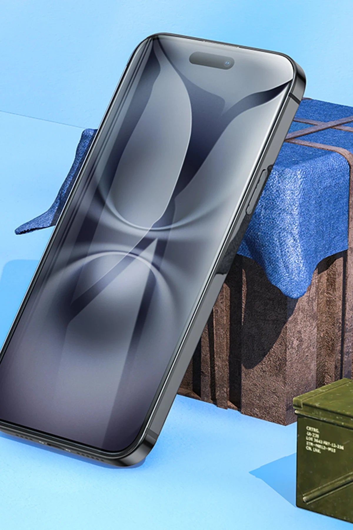 Hoco. Apple iPhone 17 Bear Shield HD Cam Ekran Koruyucu - Siyah