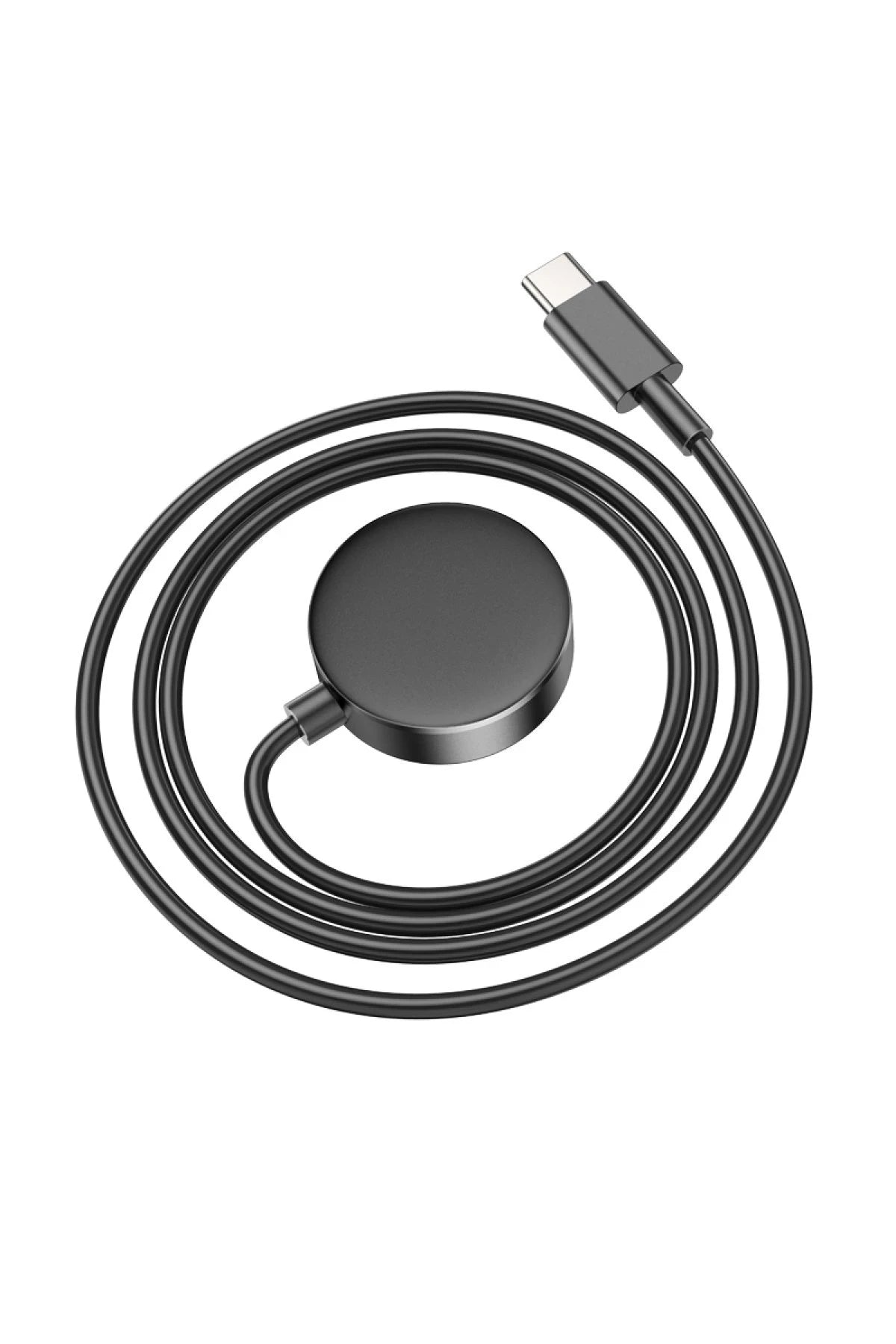 Hoco. CW48 Kablosuz Manyetik Akıllı Saat Şarjı - Siyah