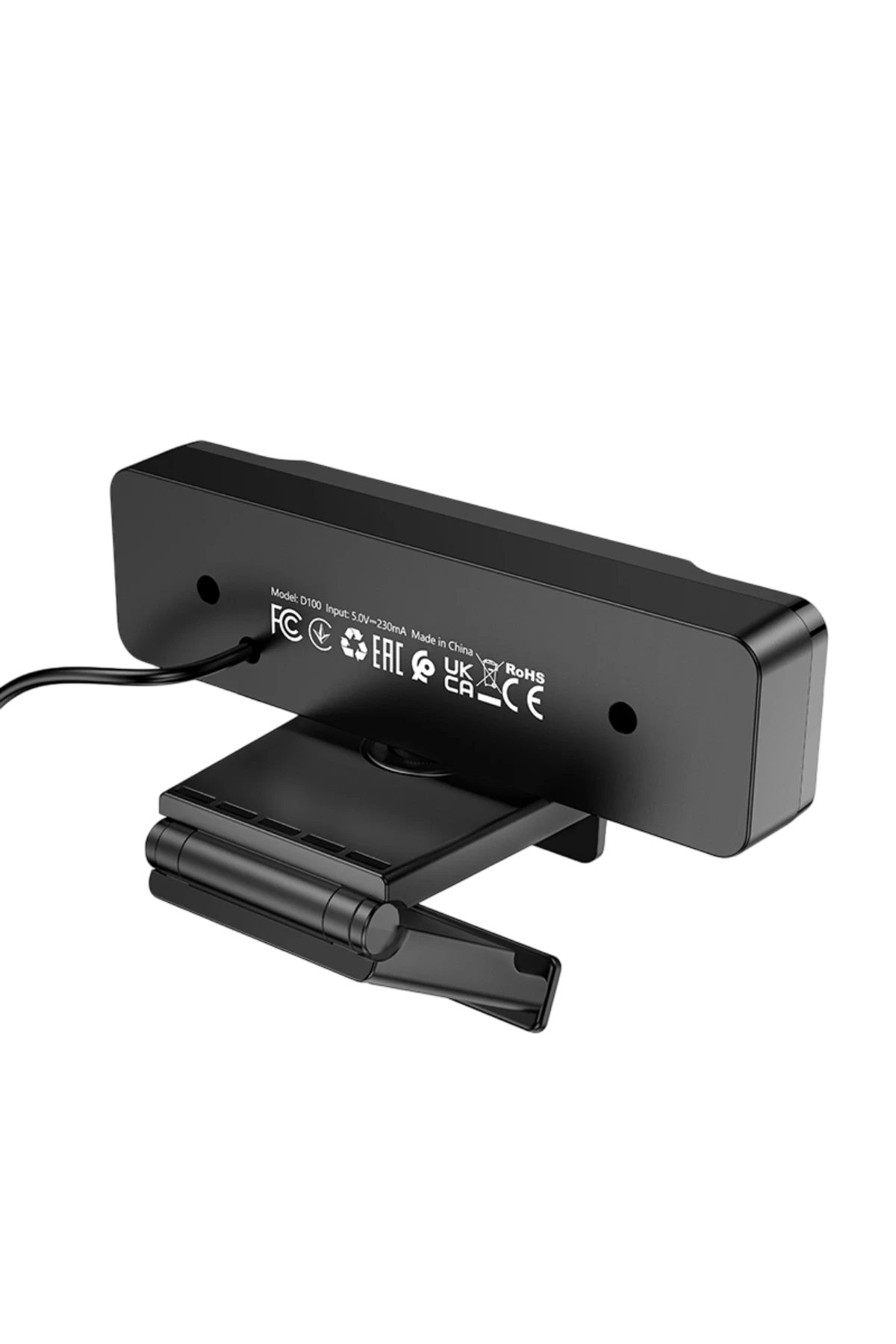 Hoco. D100 1080P 2MP Mikrofonlu USB Web Kamera - Siyah