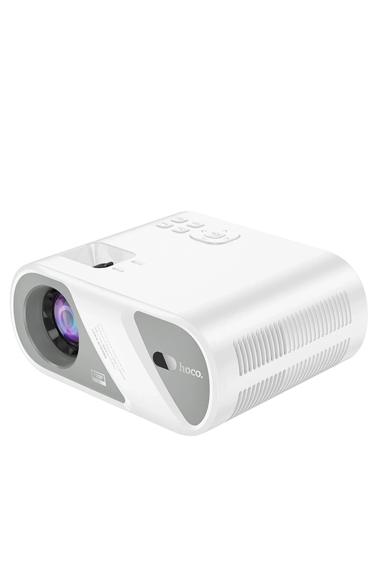Hoco. DT1 BT 5.0 720P Kablosuz Projeksiyon Cihazı - Beyaz
