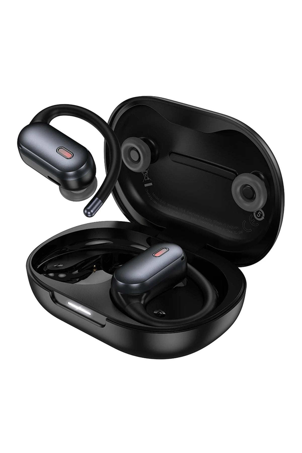 Hoco. EA7 Suerte Aktif Gürültü Önleyici Özellikli Bluetooth 5.4 Destekli Kablosuz TWS Kulaklık - Siyah