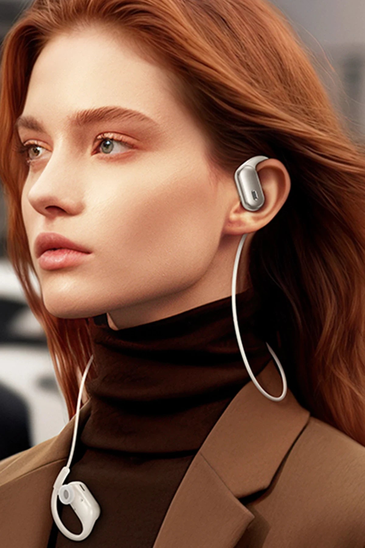 Hoco. EA7 Suerte Aktif Gürültü Önleyici Özellikli Bluetooth 5.4 Destekli Kablosuz TWS Kulaklık - Siyah