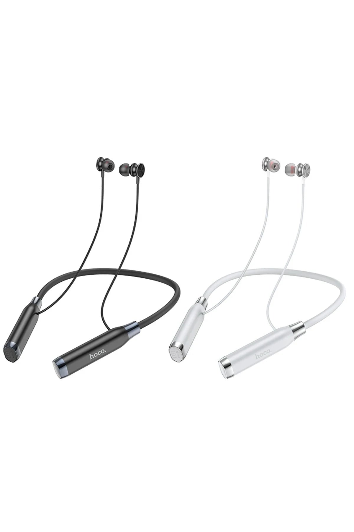 Hoco. ES62 BT 5.3 Gürültü Engelleyici Özellikli Boyun Askılı Bluetooth Kablosuz Kulaklık - Gri