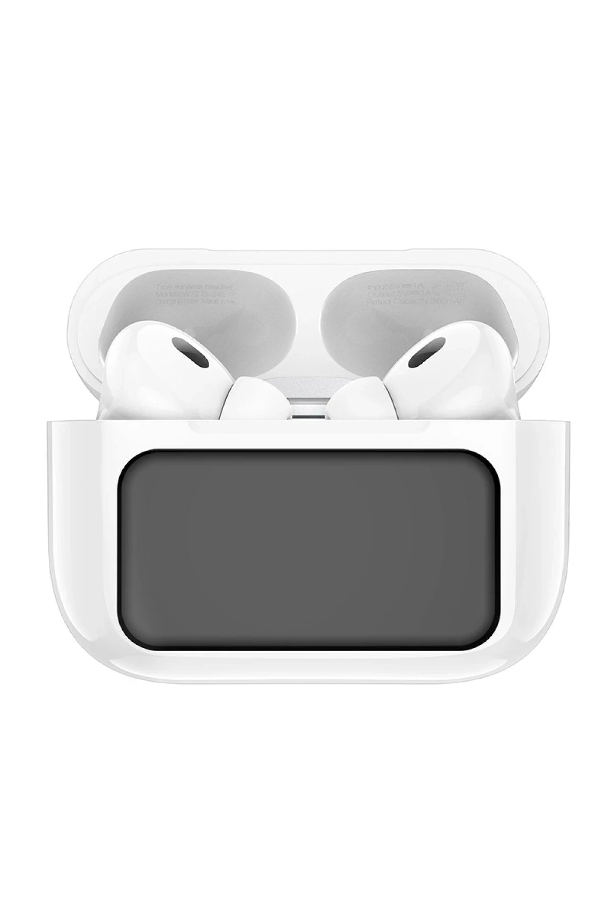 Hoco. EW72 BT 5.4 Aktif Gürültü Engelleyici Özellikli Dijital Dokunmatik Ekranlı Airpods Bluetooth Kulaklık - Beyaz