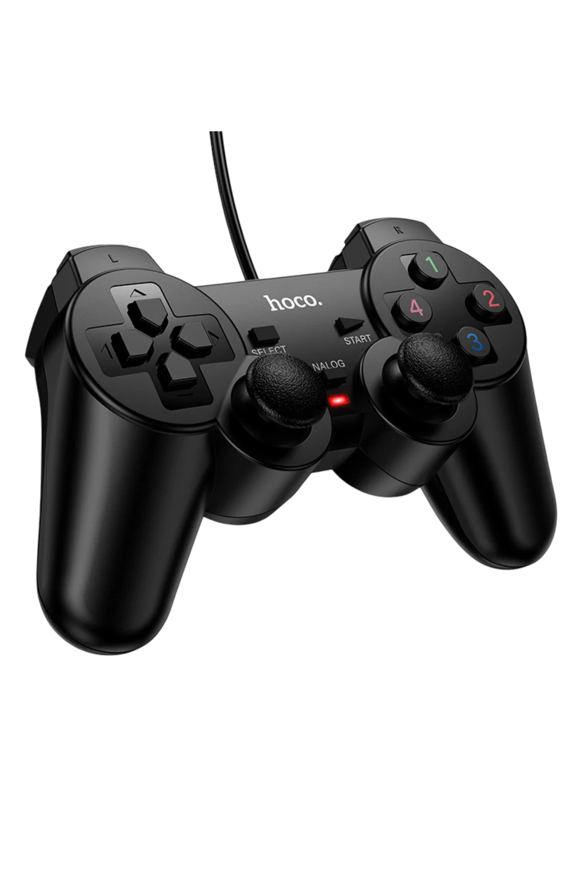 Hoco. GA3 Fast PC Uyumlu 1.5M Kablolu Oyun Kolu - Siyah