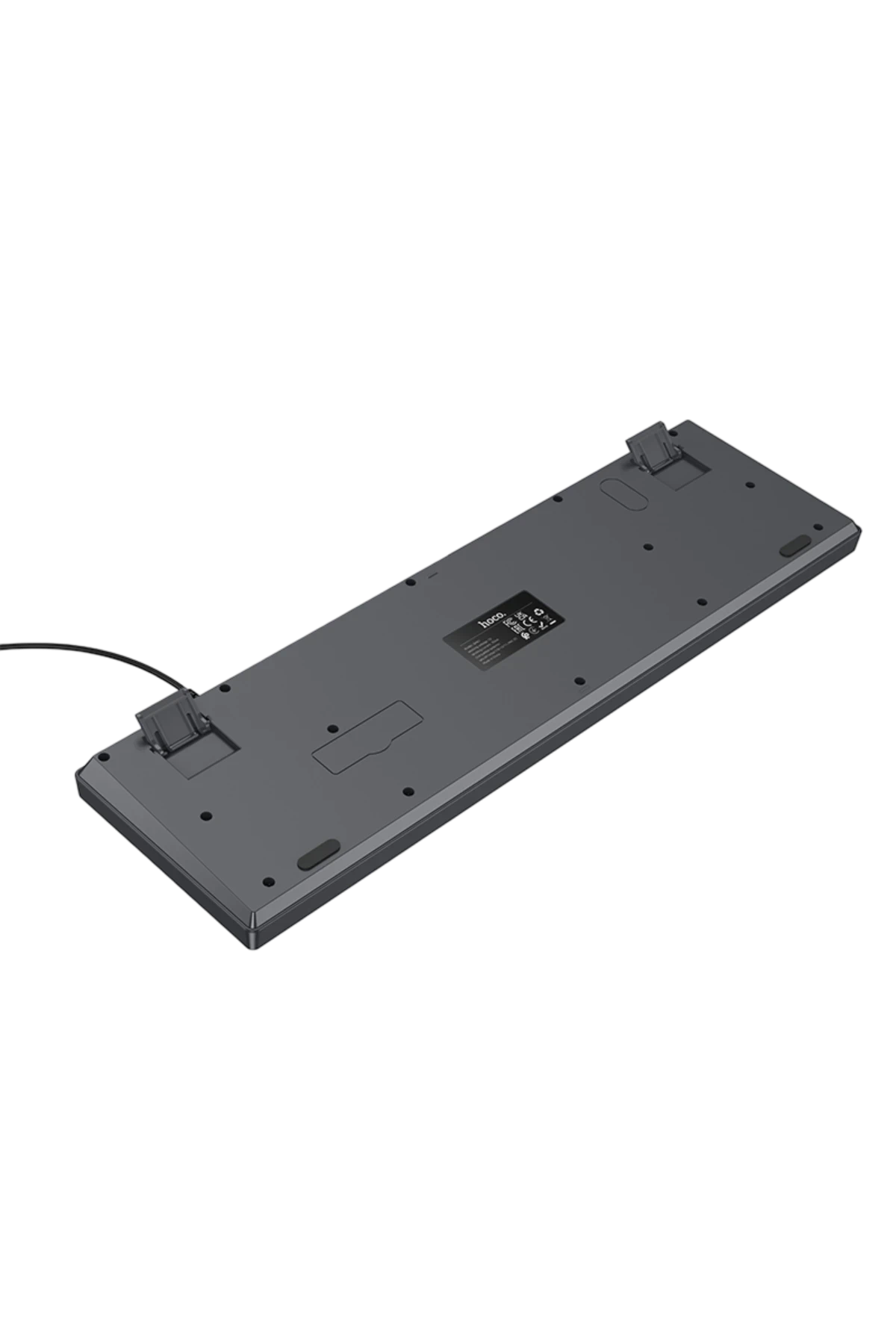 Hoco. GM61 Murphy 3 Renk Tasarımlı Kablolu Klavye - Gri