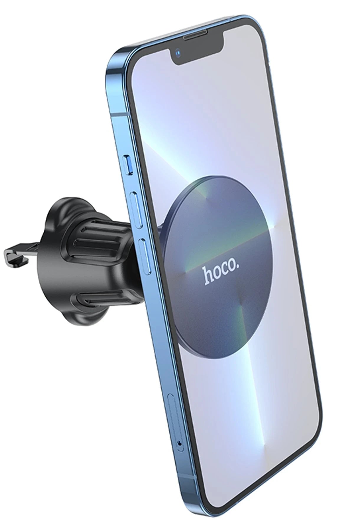 Hoco. H12 Izgara Klipsli Manyetik Araç Tutucu - Siyah