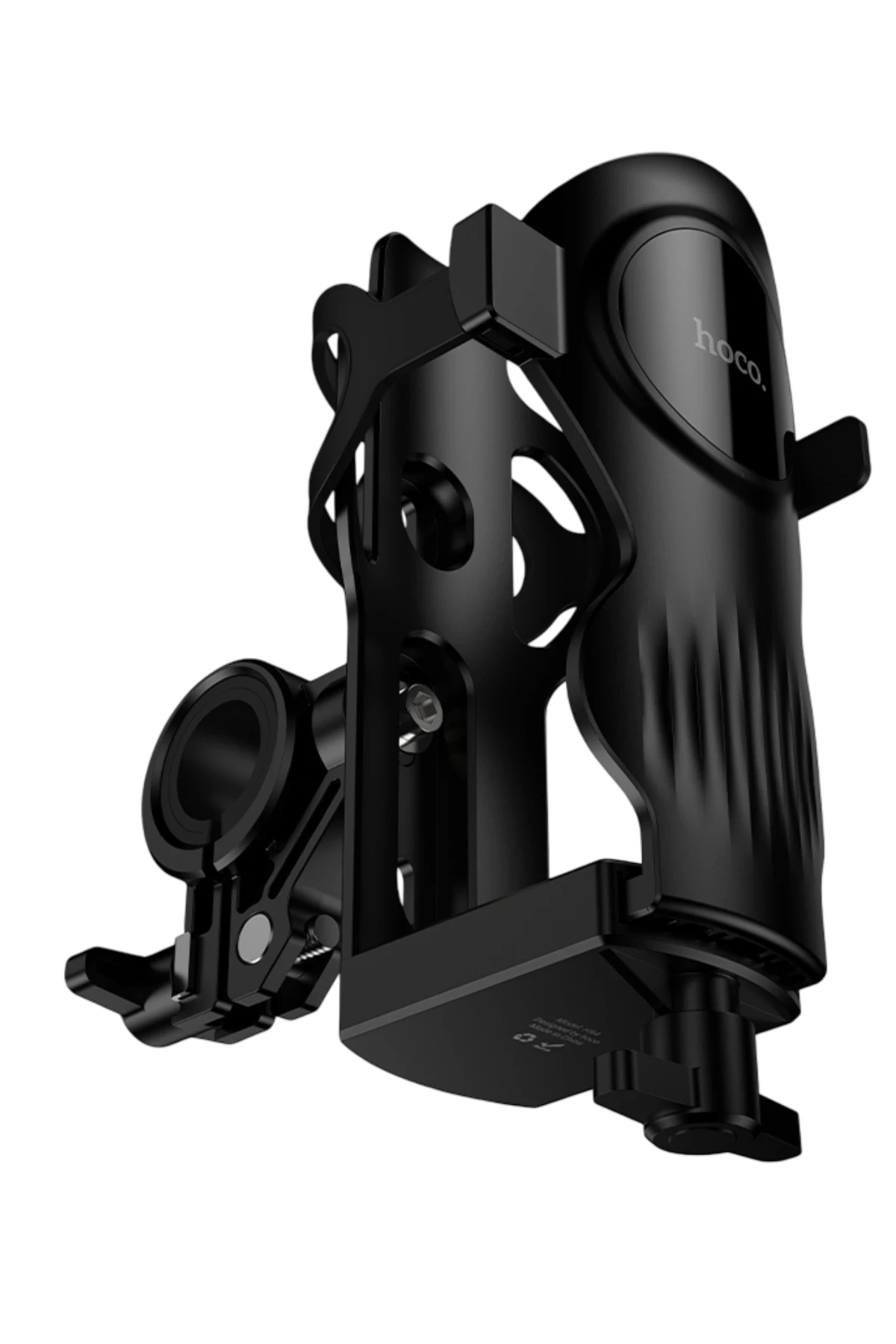Hoco. H94 Feliz Motosiklet İçin Ayarlanabilir Şişe Tutucu - Siyah