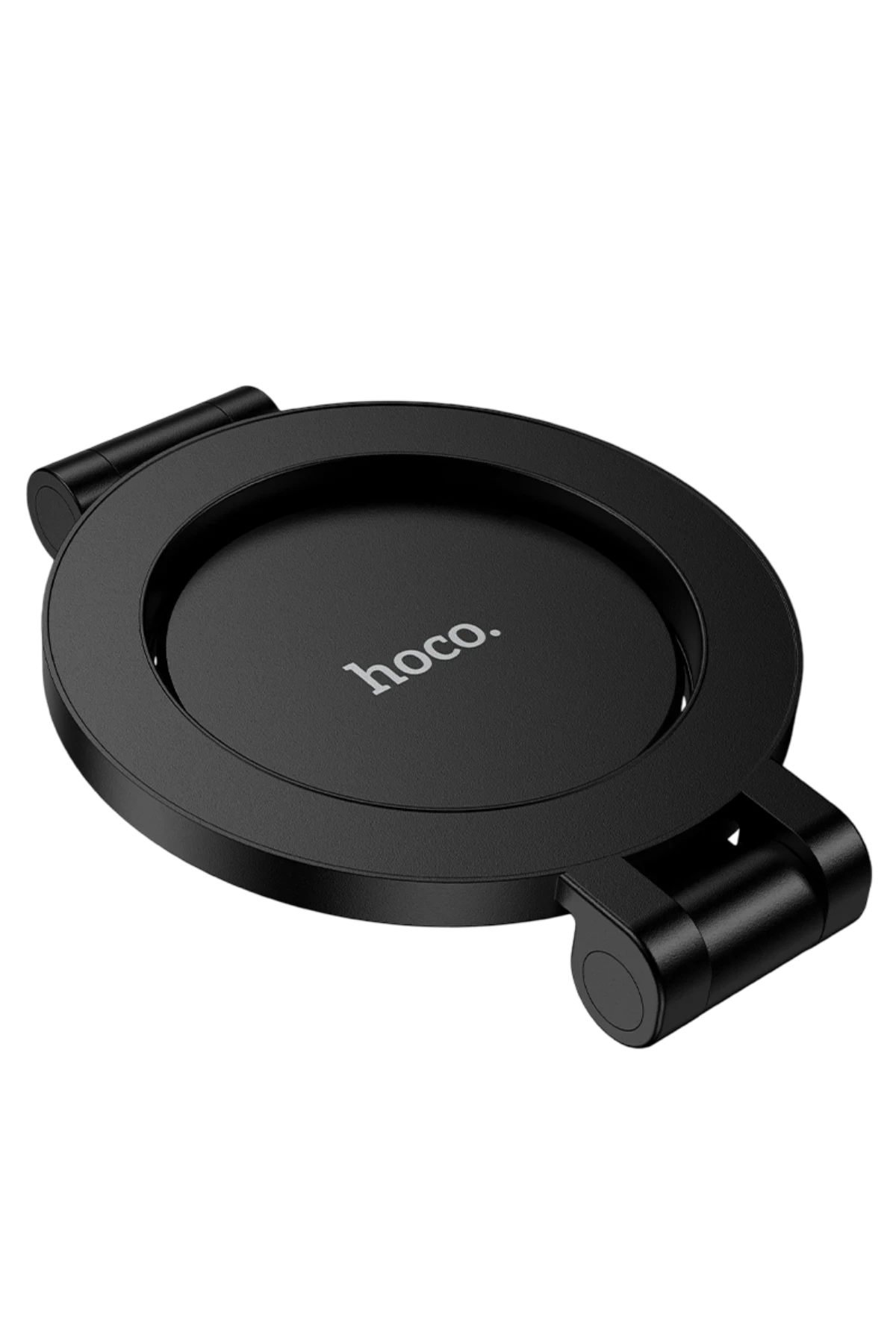 Hoco. H98 Rider 360 Derece Dönen Yapışkanlı Katlanabilir Manyetik Magsafe Araç Tutucu - Siyah