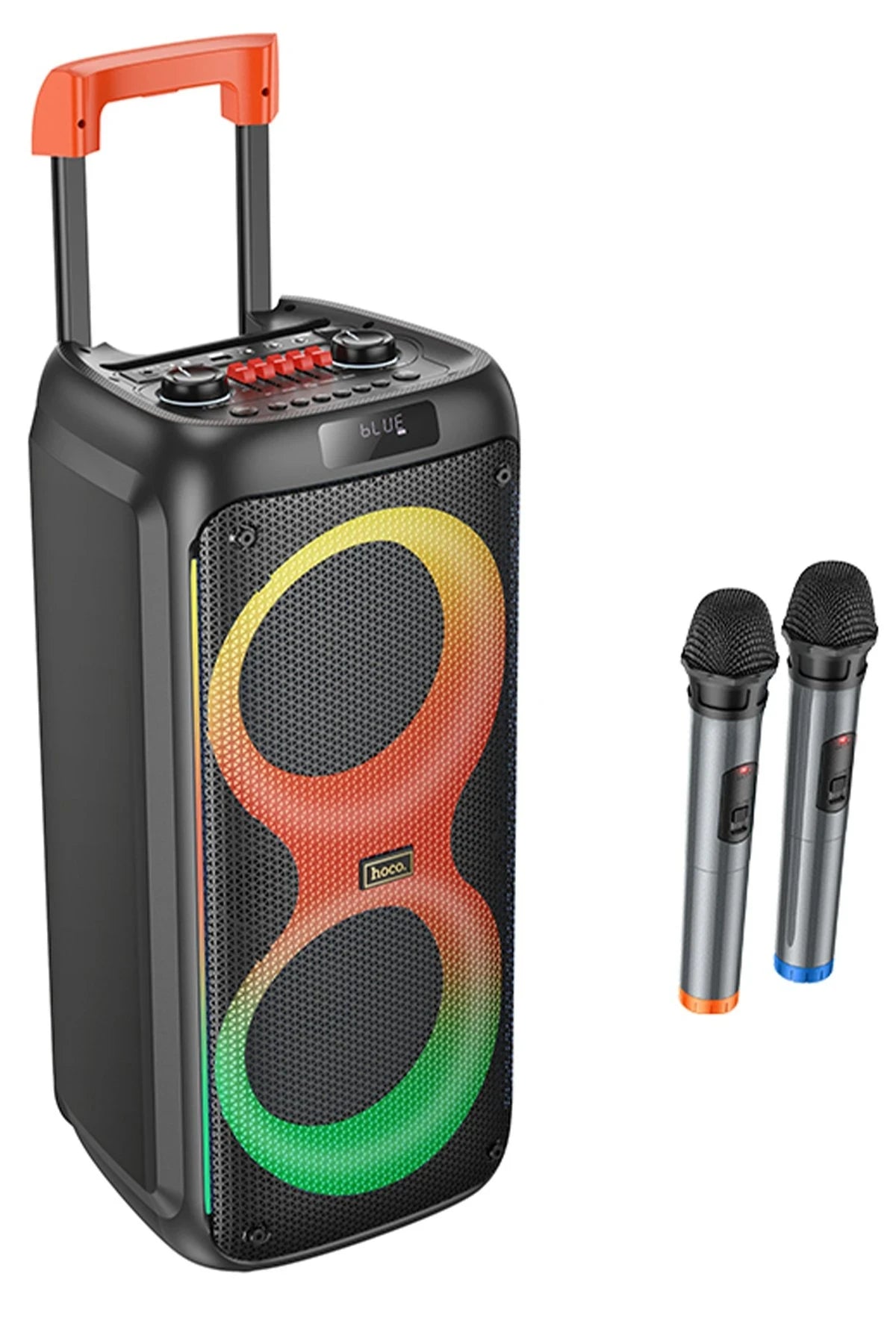 Hoco. HA7 Leader Mikrofonlu Bluetooth Kablosuz Hoparlör - Siyah