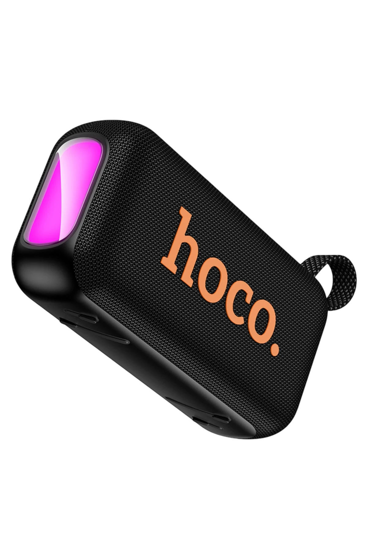 Hoco. HC32 Smart Sports 2x10W Led Işıklı Dahili Hoparlörlü BT 5.4 Kablosuz Hoparlör - Siyah