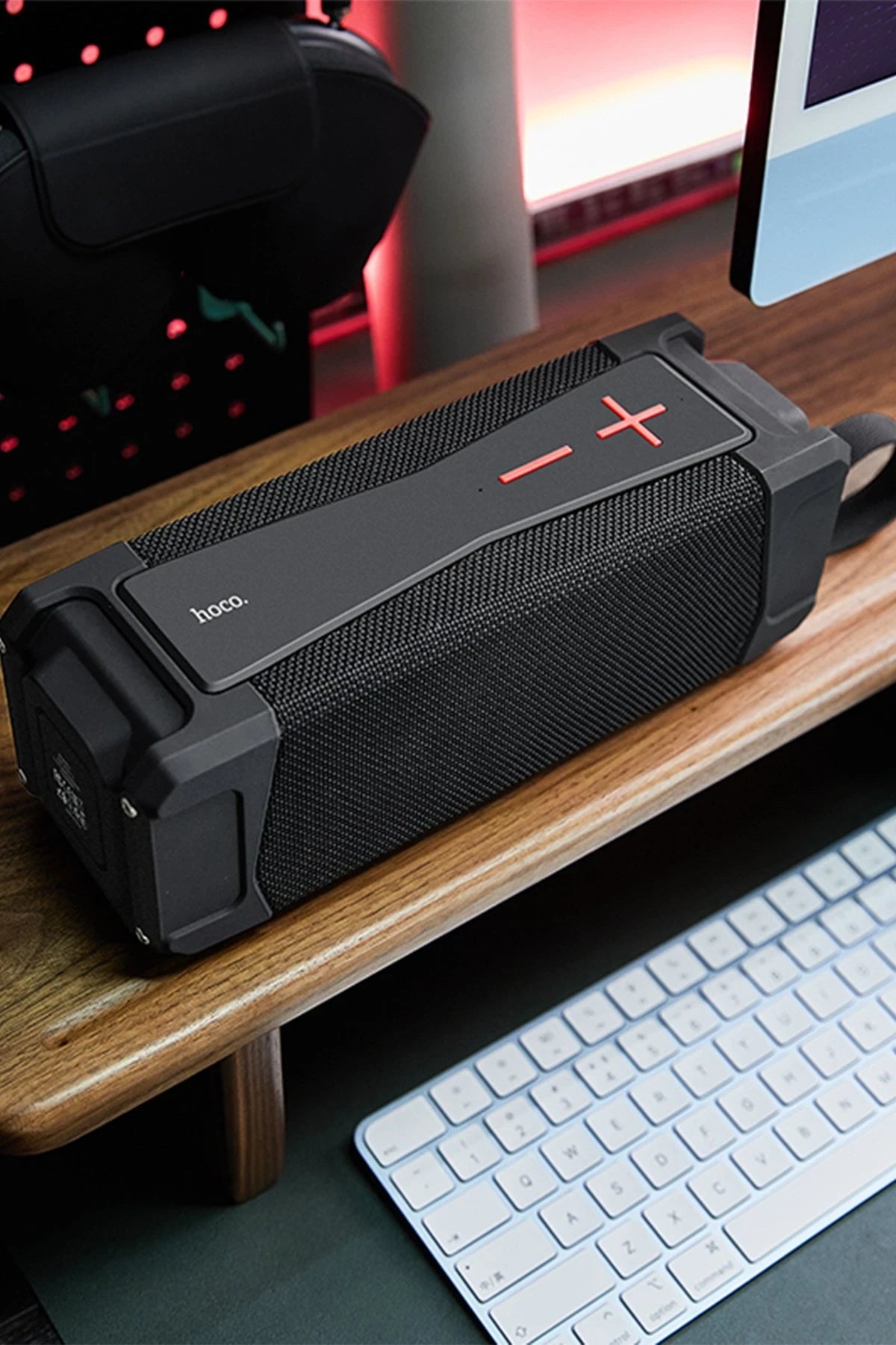 Hoco. HC6 Magic Sports 10W Bluetooth Kablosuz Hoparlör - Siyah