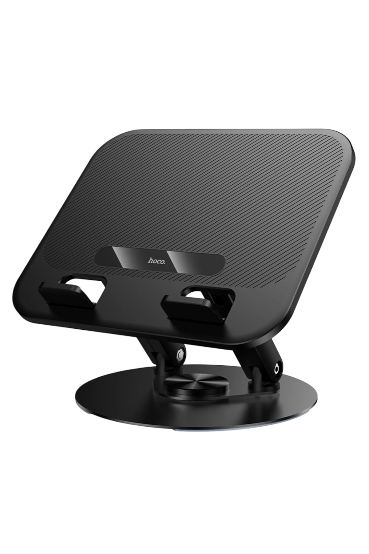 Hoco. HD14 Hope Dönebilen Ayarlanabilir Metal Laptop Standı - Siyah