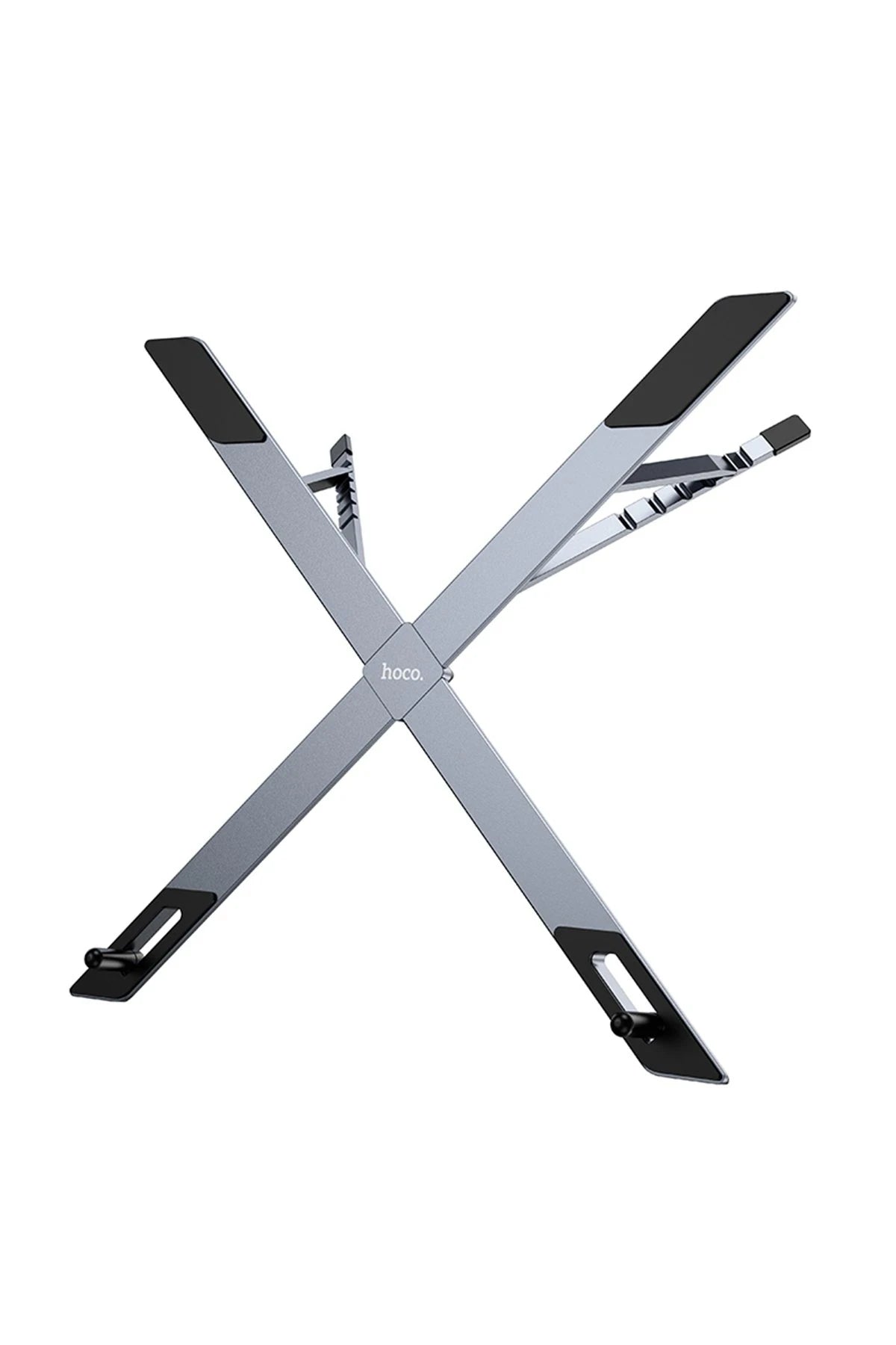 Hoco. HD9 Action Masaüstü Katlanabilir Laptop Tutucu - Gri