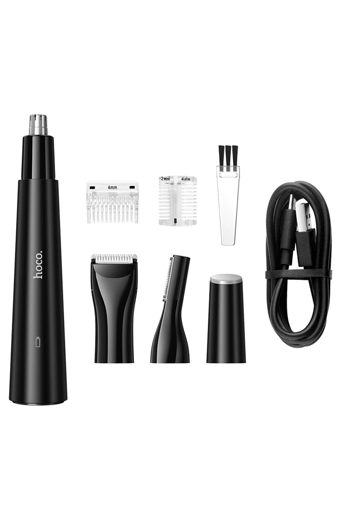 Hoco. HP37 3in1 Çok Fonksiyonlu Burun Kılı Düzeltme Aleti - Siyah