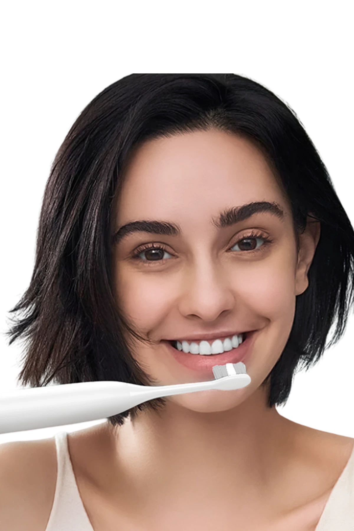 Hoco. HP60 Wave IPX7 Su Geçirmez Özellikli 15 Seviyeli Diş Fırçası - Beyaz