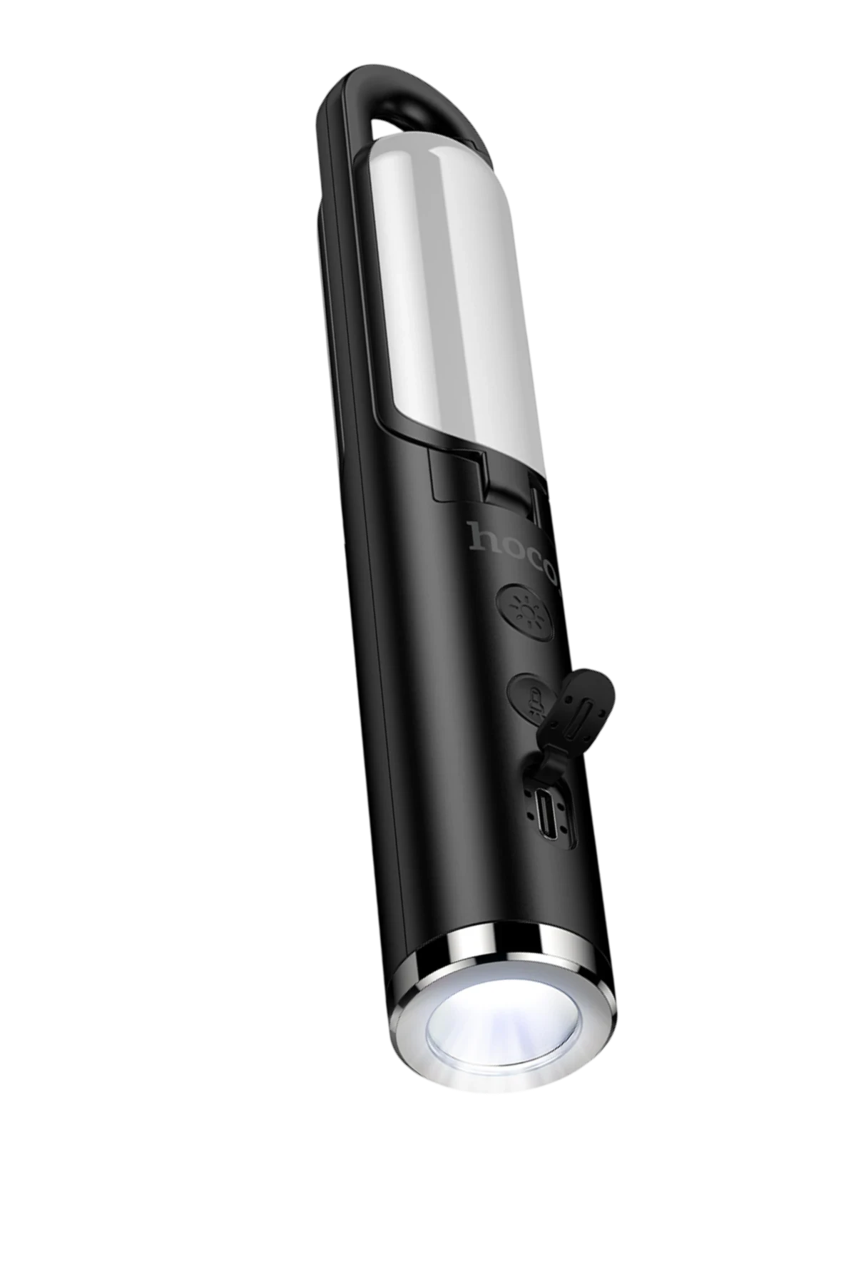 Hoco. HX13 2in1 Çok Fonksiyonlu Kamp Işığı - Siyah