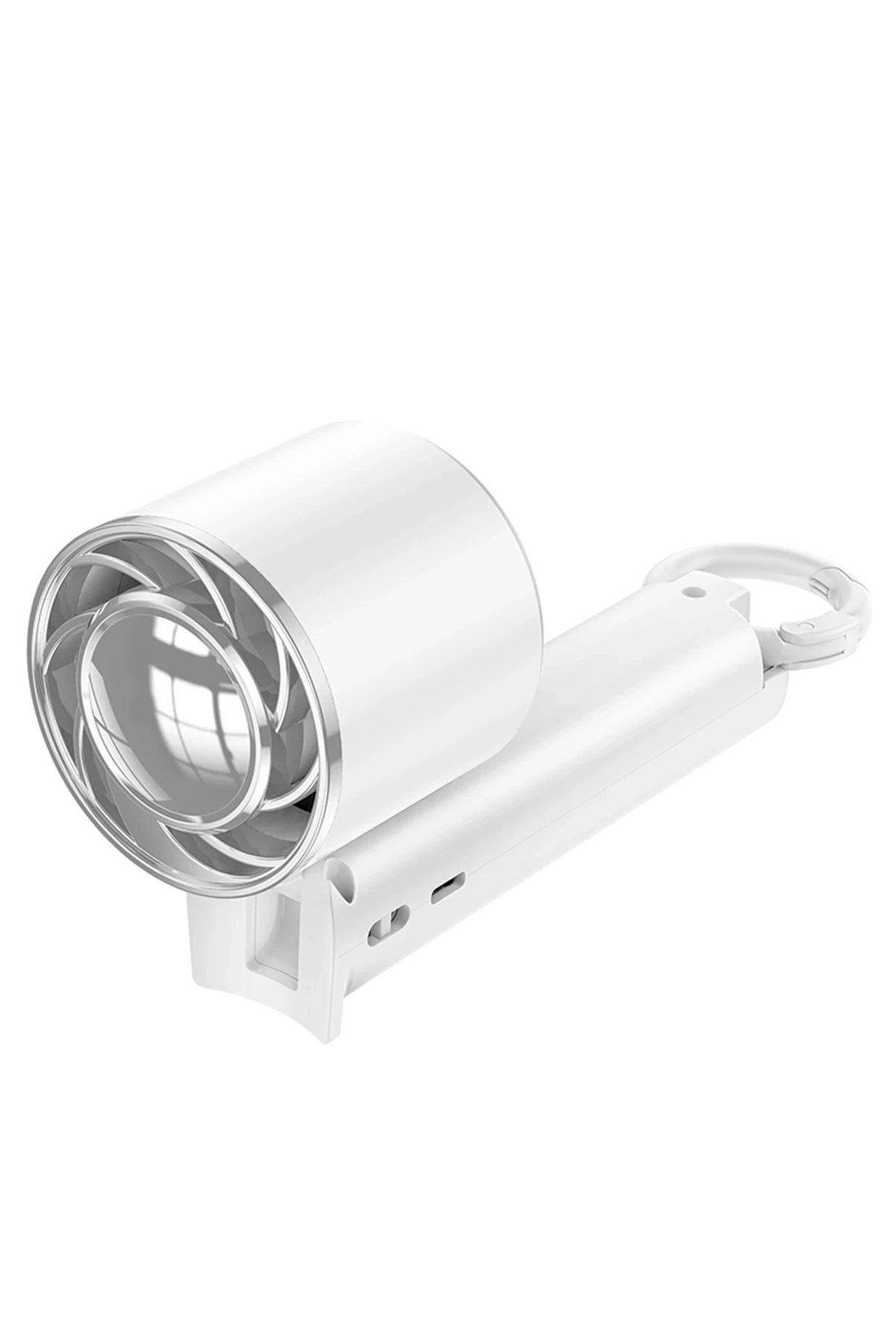 Hoco. HX61 Exquisite El Tipi ve Masaüstü Katlanabilir Soğutucu Fan - Beyaz