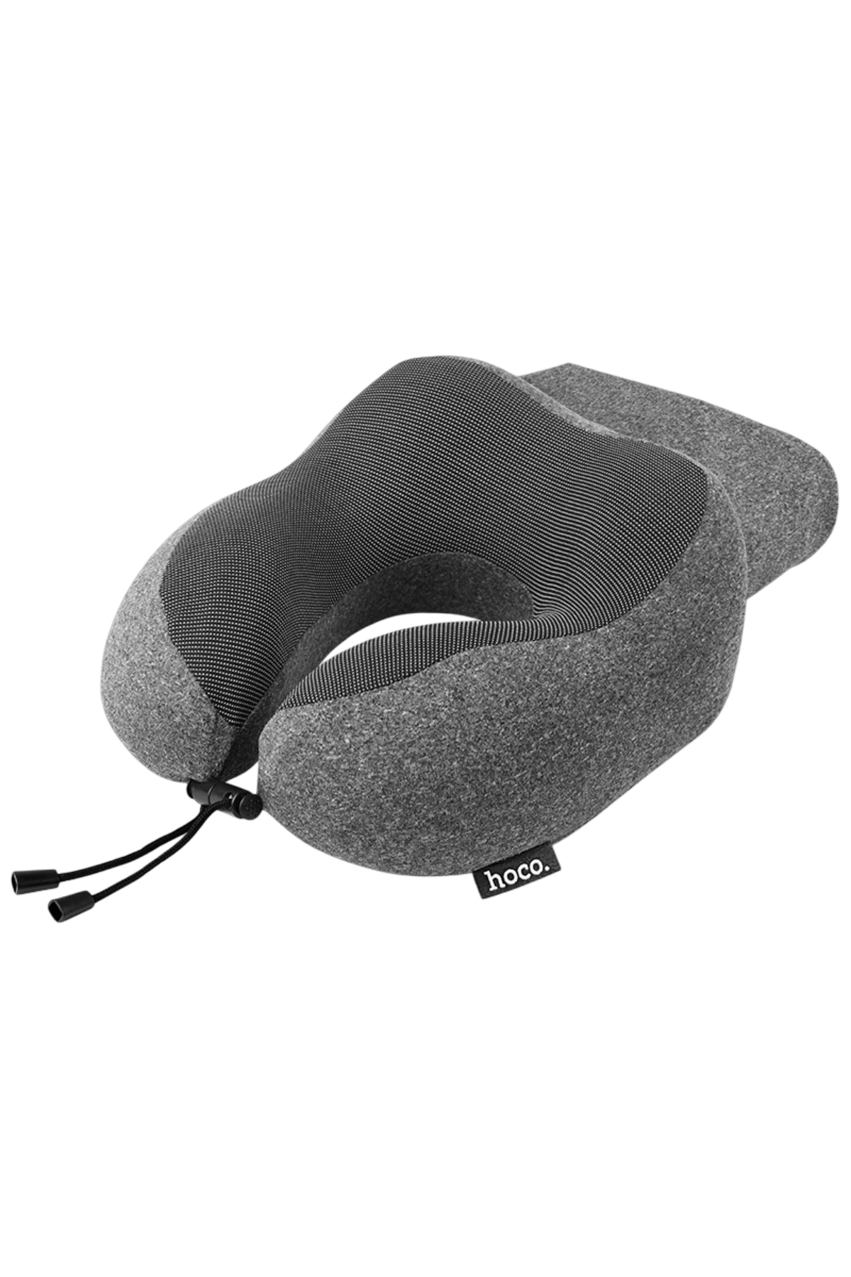 Hoco. HX70 360 Derece Hafızalı Seyahat Boyun Yastığı - Gri