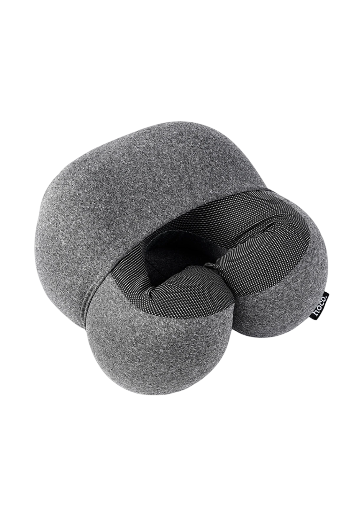 Hoco. HX70 360 Derece Hafızalı Seyahat Boyun Yastığı - Gri