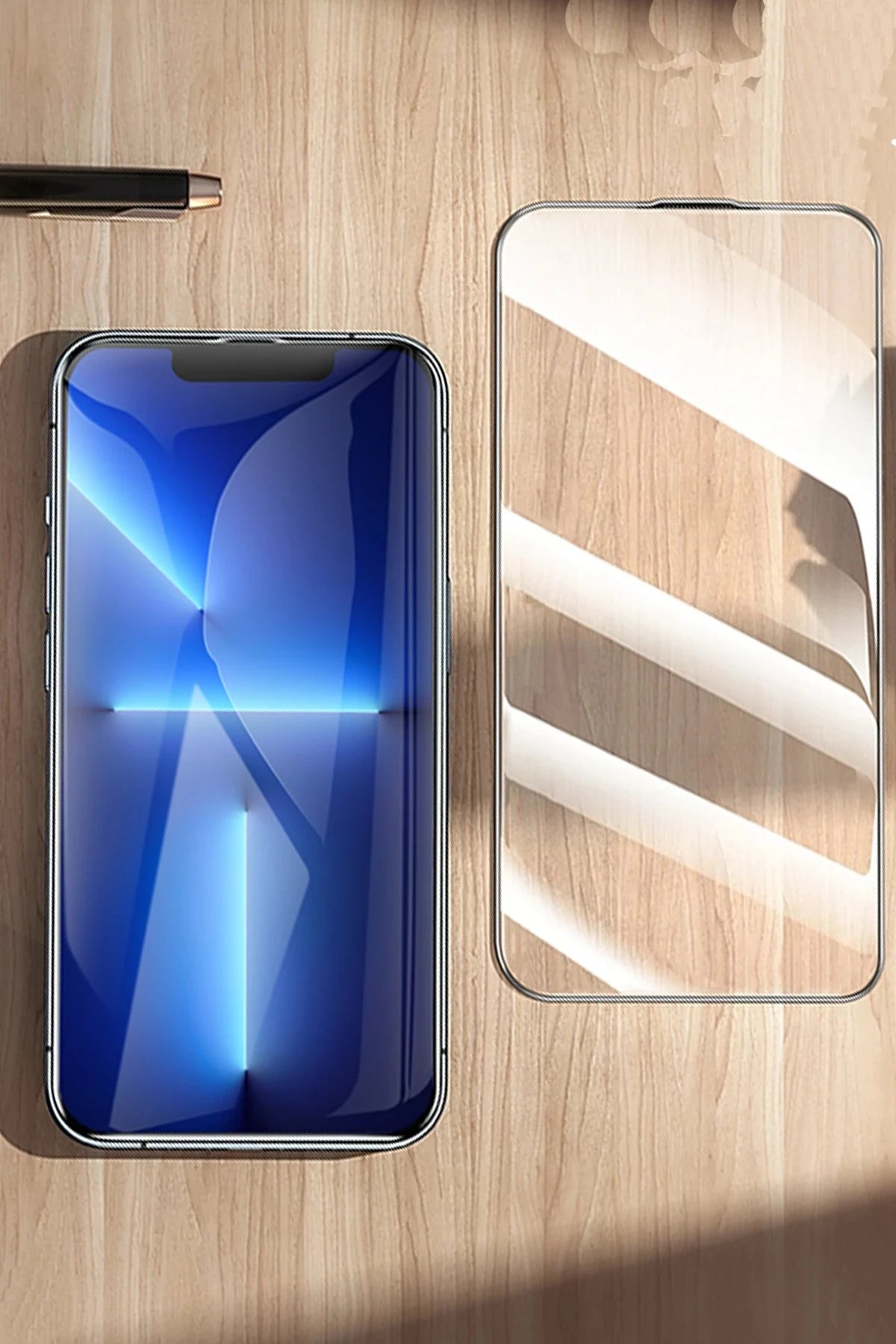 Hoco. iPhone 11 9D Dustproof Cam Ekran Koruyucu - Siyah