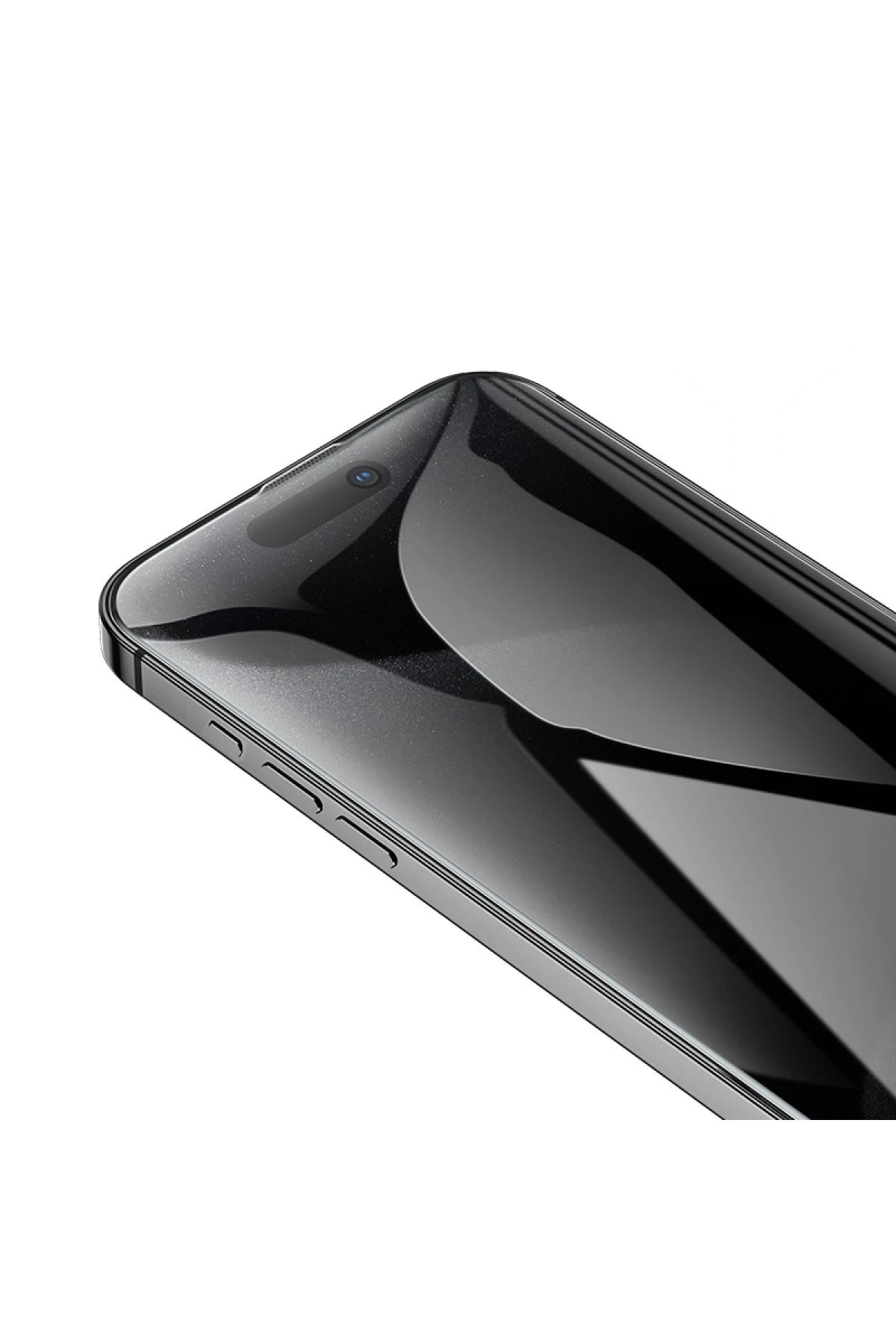 Hoco. iPhone 16 Pro 9D Dustproof Hayalet Cam Ekran Koruyucu - Siyah