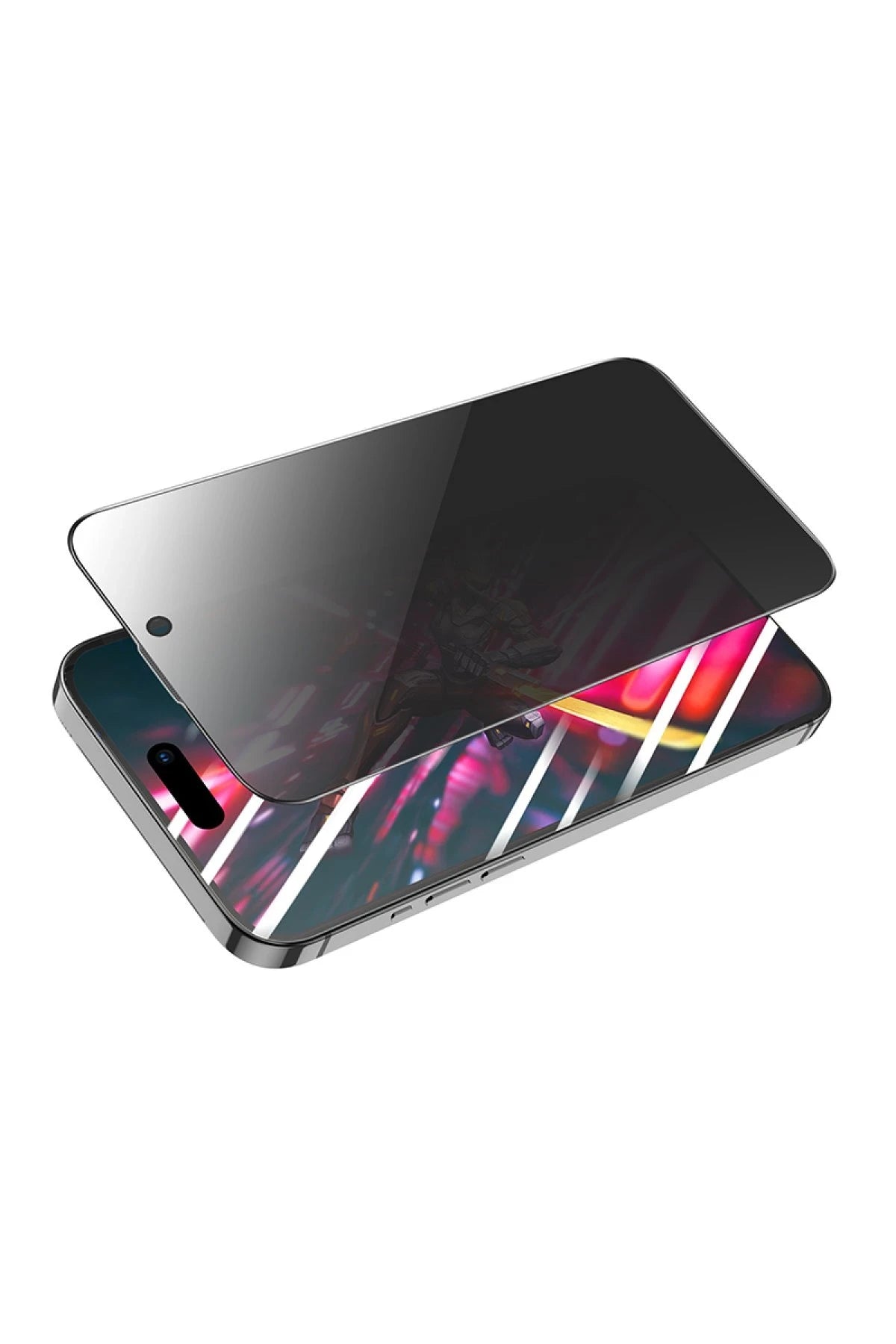 Hoco. iPhone 16 Pro 9D Dustproof Hayalet Cam Ekran Koruyucu - Siyah