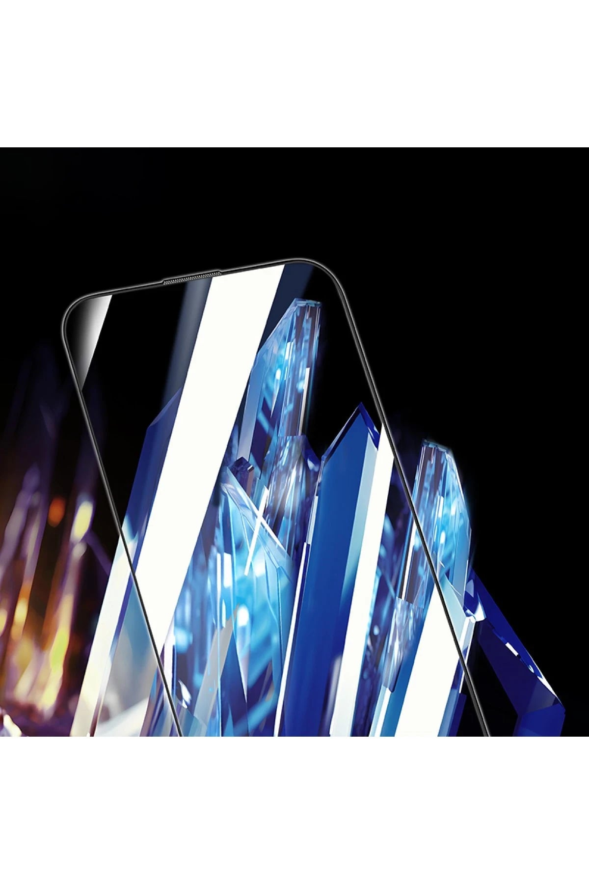 Hoco. iPhone 16 Pro Max 3D Engraved HD Cam Ekran Koruyucu - Siyah