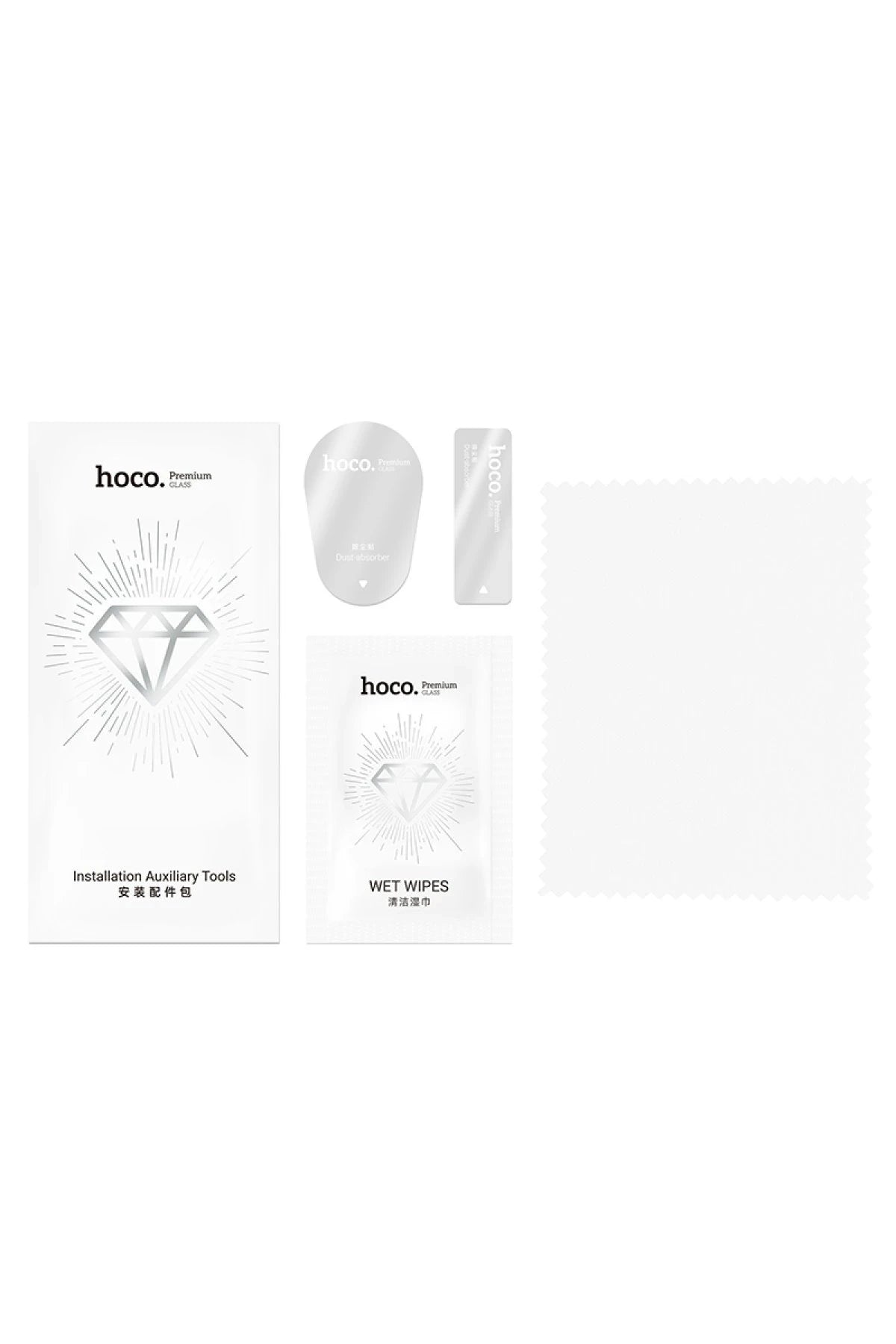 Hoco. iPhone 16 Pro Max 3D Full Screen HD Cam Ekran Koruyucu - Siyah