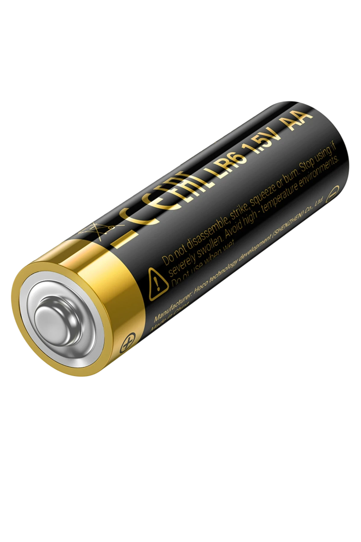 Hoco. JA1 AA Alkalin Pil LR6 10’lu Paket - Siyah