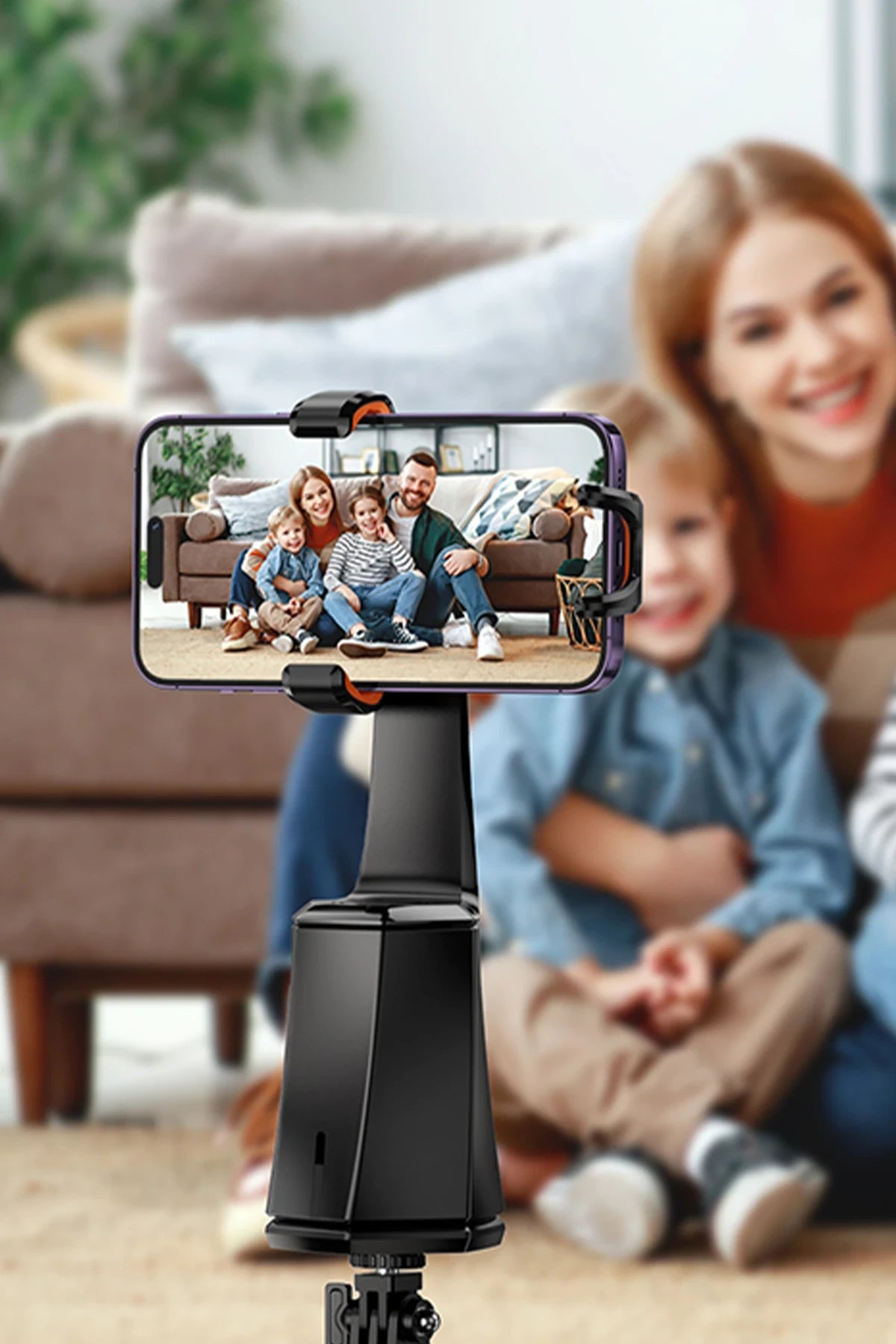 Hoco. K26 Otomatik Yüz Takipli Tripodlu Akıllı Selfie Gimbal - Siyah