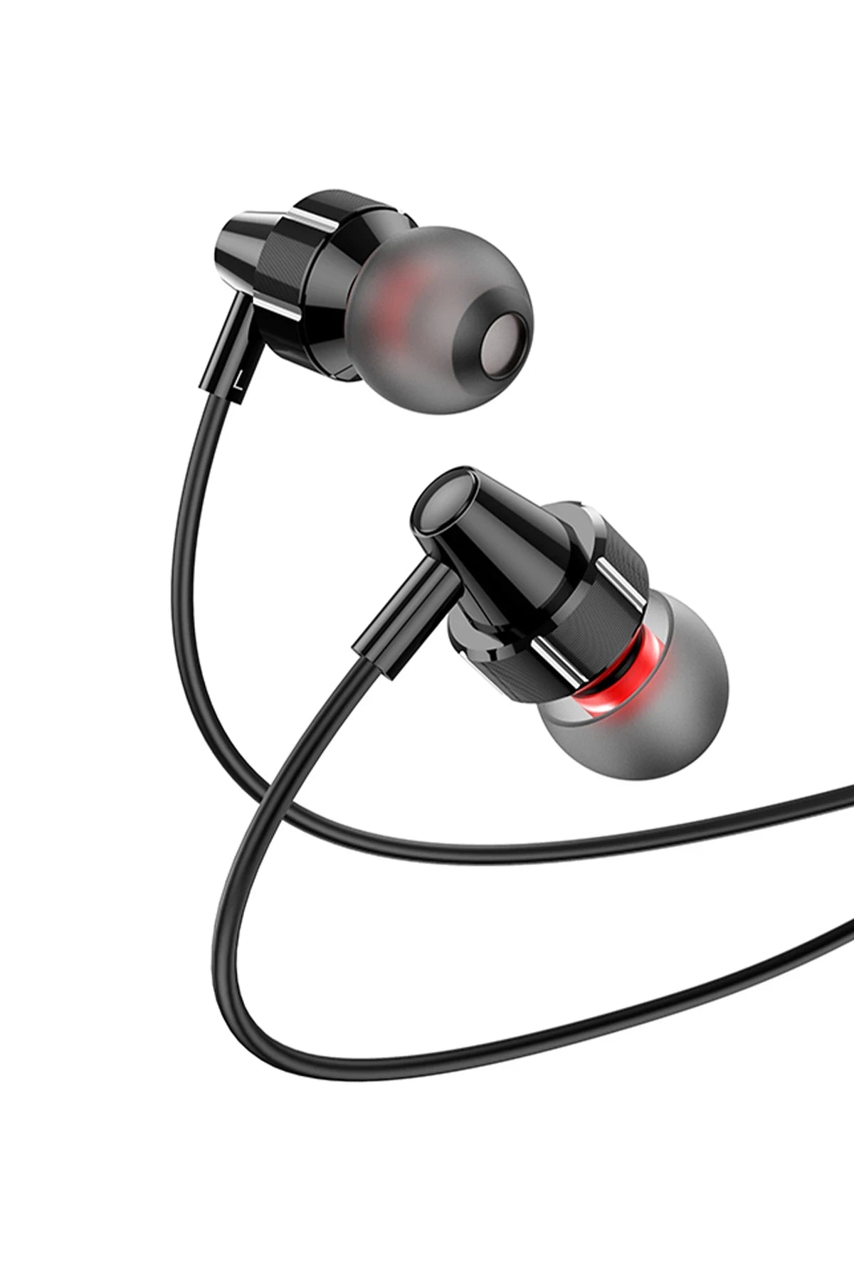 Hoco. M90 Delight 1.2M 3.5mm Dijital Mikrofonlu Kablolu Kulaklık - Siyah