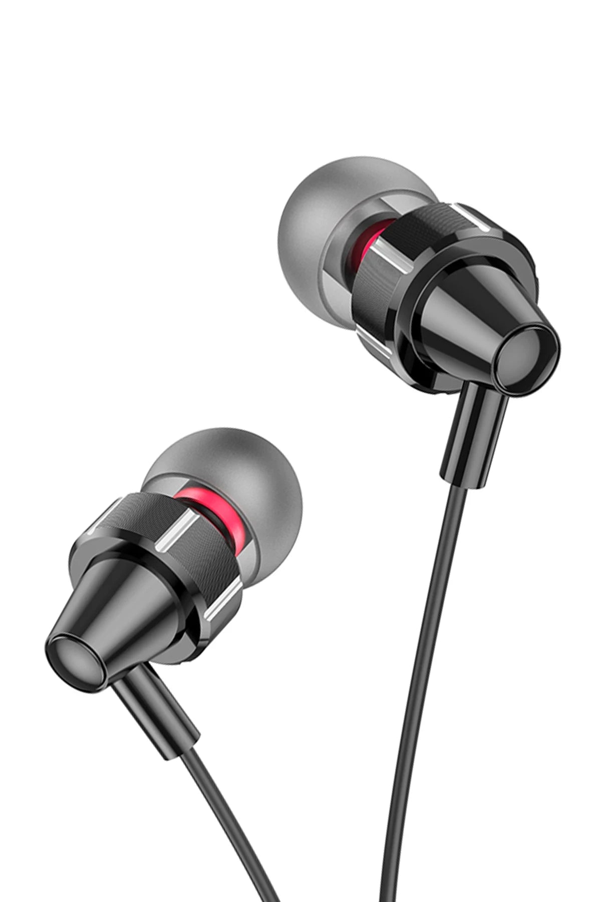 Hoco. M90 Delight 1.2M 3.5mm Dijital Mikrofonlu Kablolu Kulaklık - Siyah