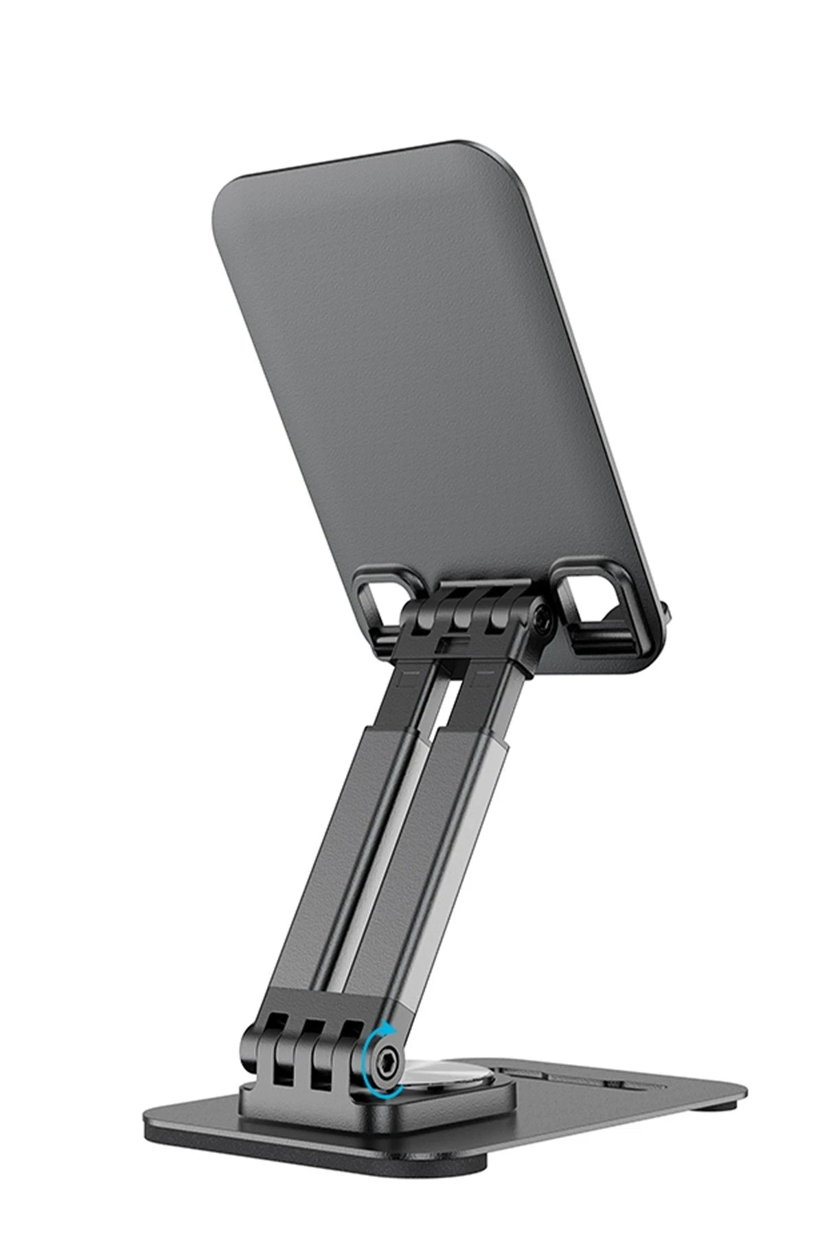 Hoco. PH48 360 Derece Ayarlanabilir Katlanabilir Masaüstü Telefon Tablet Tutucu - Siyah