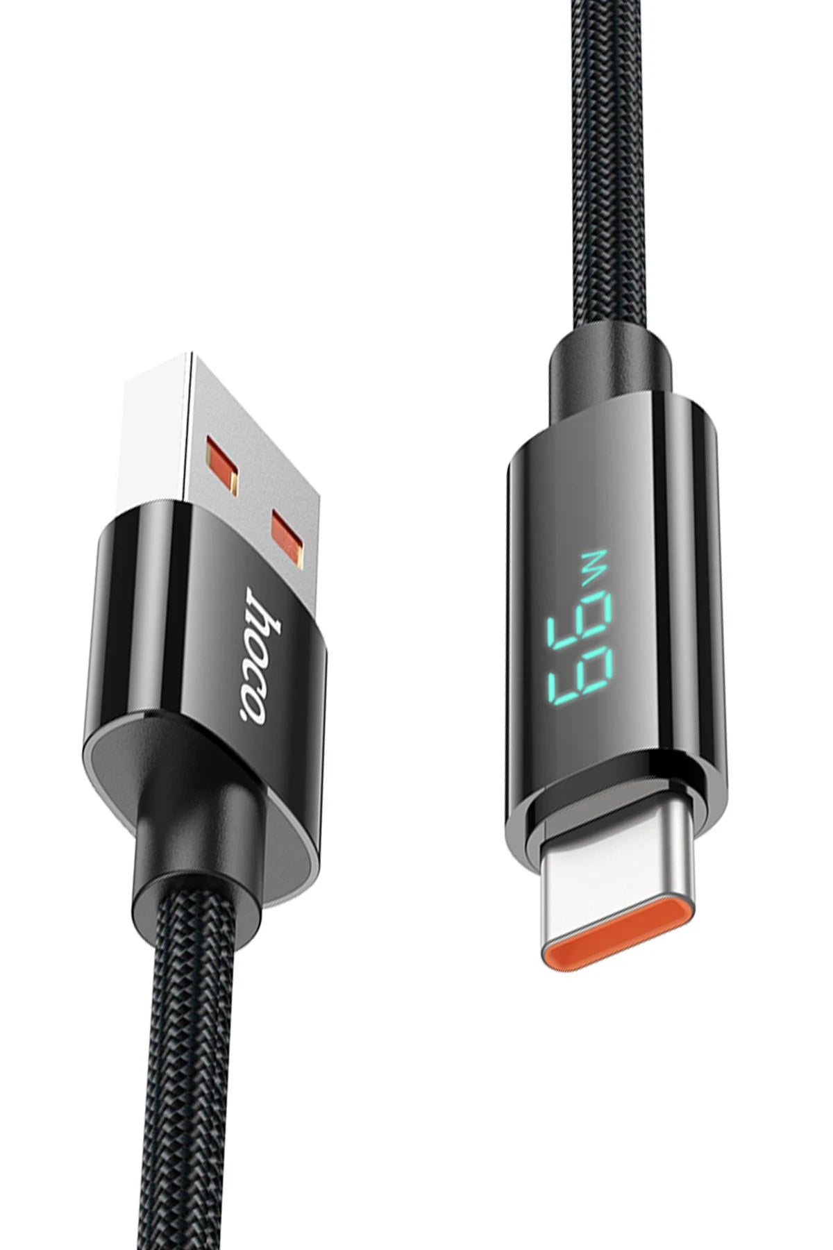 Hoco. U125 1.2M Benefit USB to Type-C Şarj Data Kablosu - Siyah