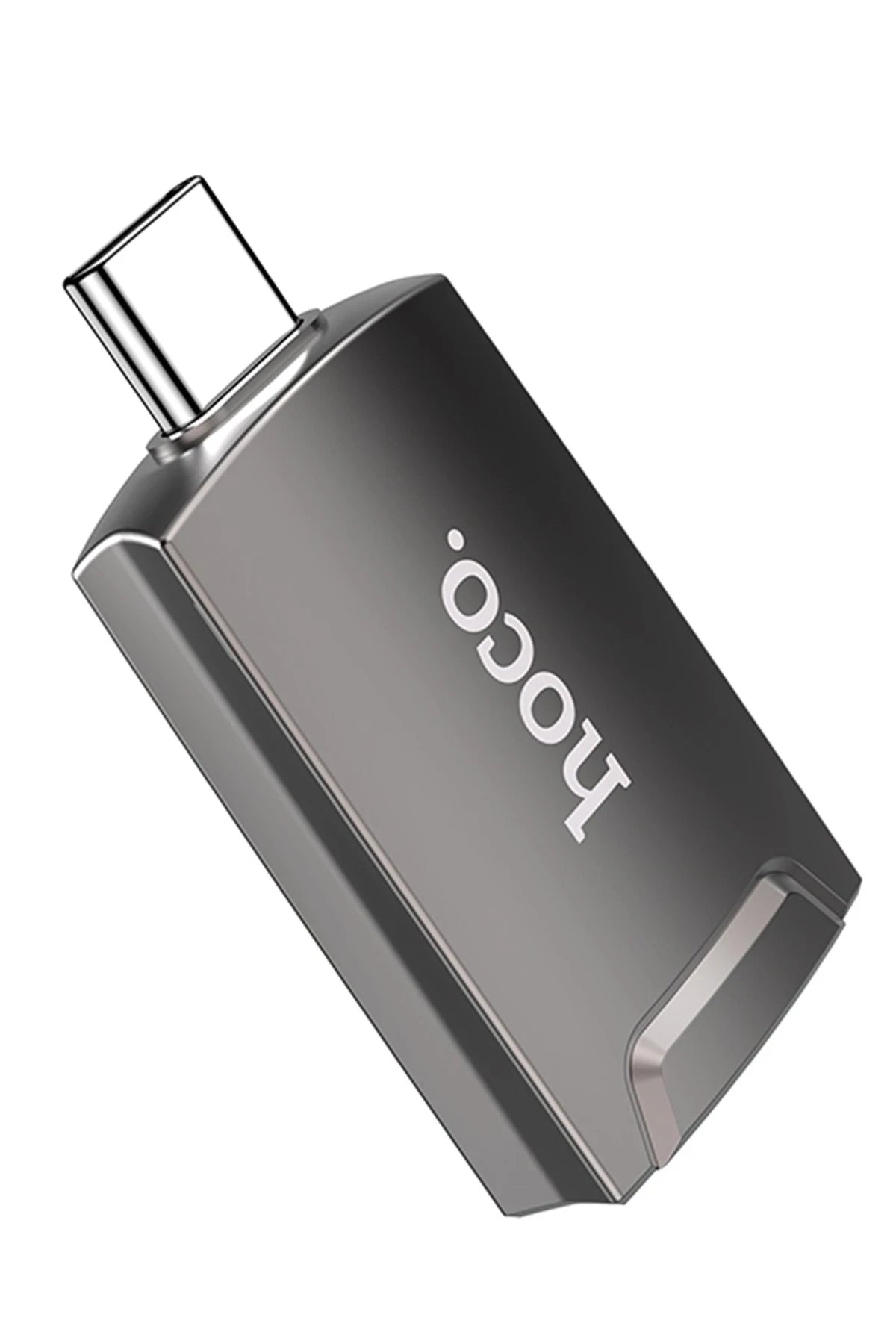 Hoco. UA19 Tak Çalıştır HDMI to Type-C Dönüştürücü - Gri