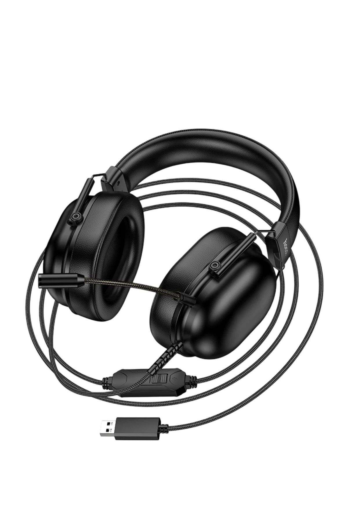 Hoco. W113 USB 7.1 Surround Kafa Üstü Gaming Kulaklık - Siyah