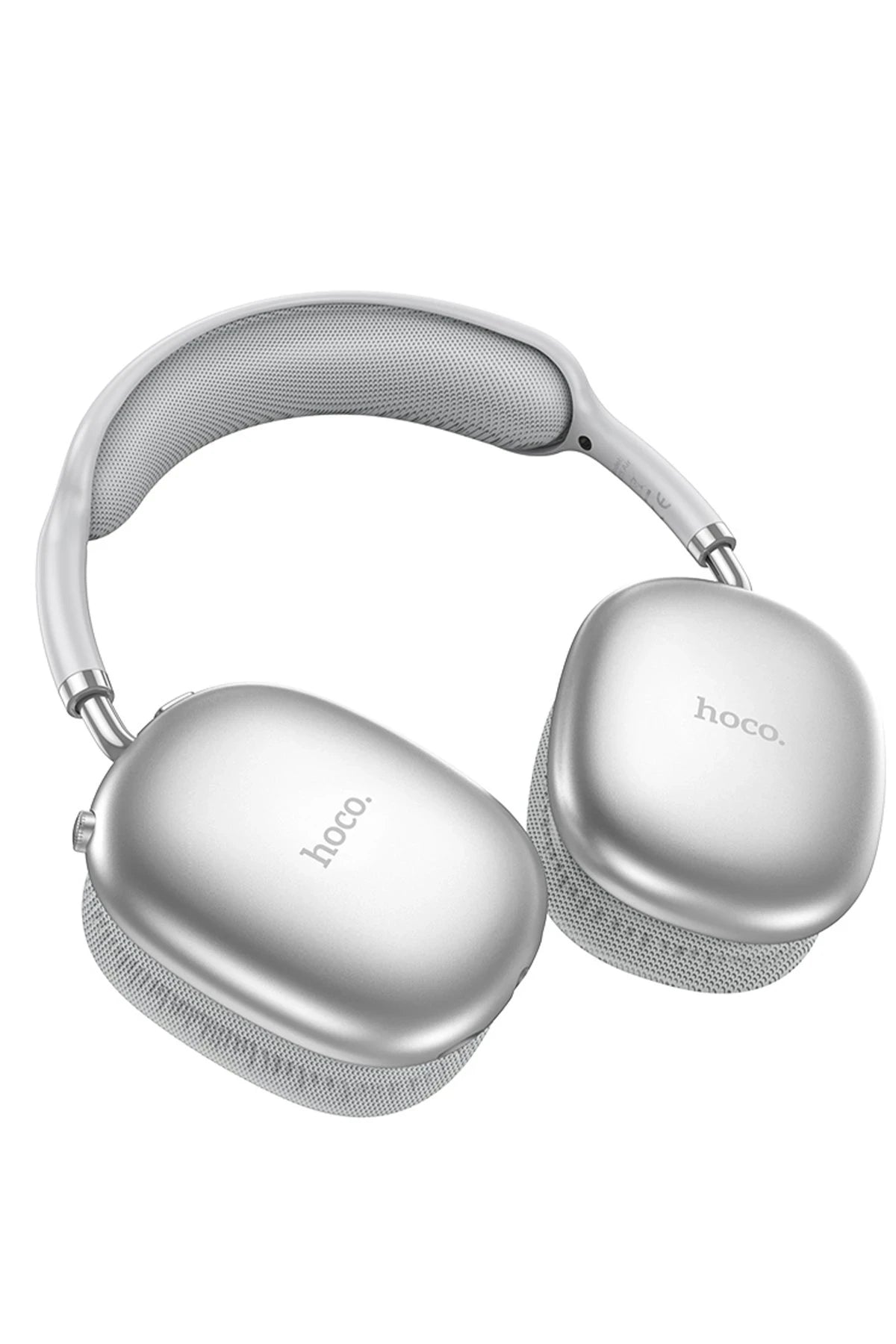 Hoco. W35 Air Triumph Aux Destekli Bluetooth Kablosuz Kulaklık - Gümüş