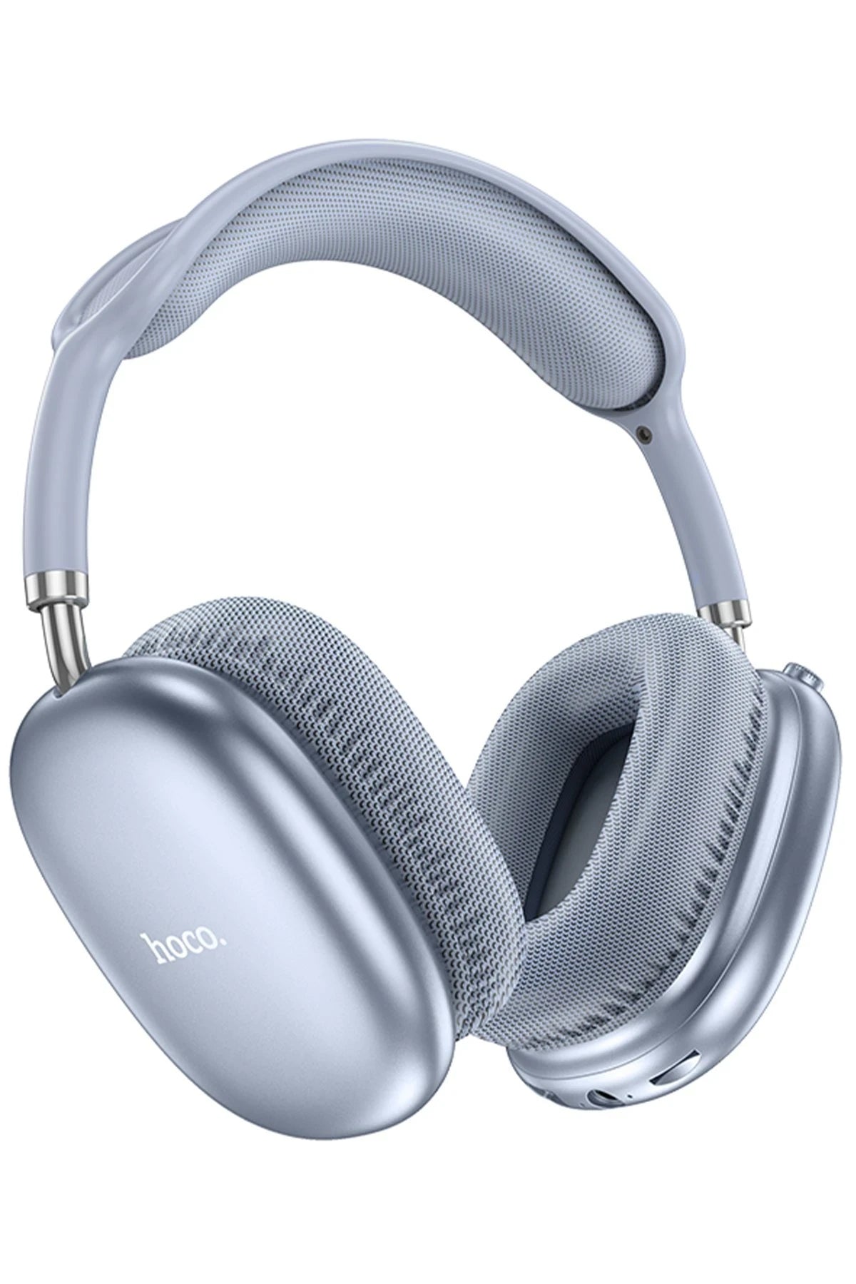 Hoco. W35 Air Triumph Aux Destekli Bluetooth Kablosuz Kulaklık - Mavi