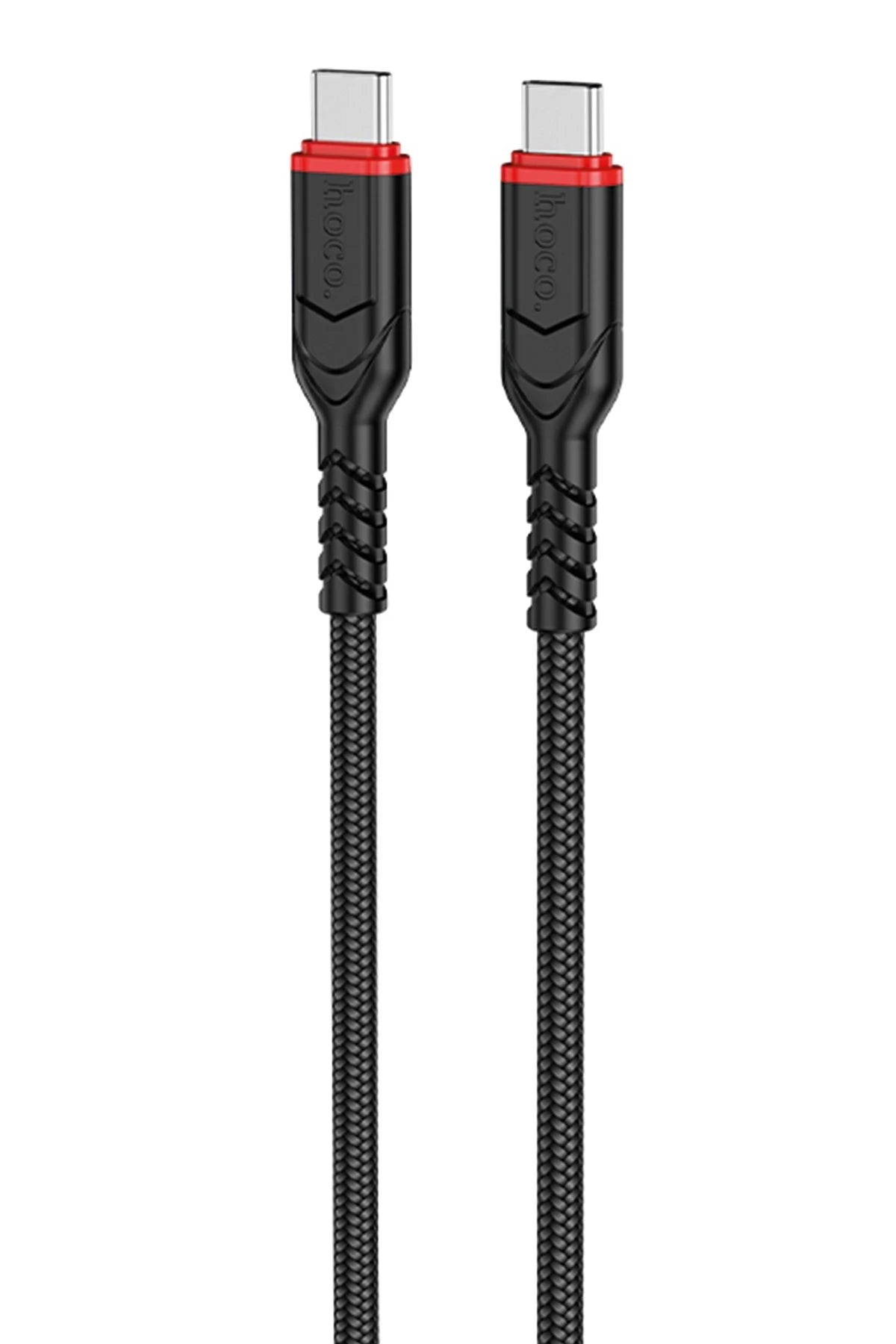 Hoco. X59 Victory 1M 60W Type-C to Type-C PD Hızlı Şarj Data Kablosu - Siyah