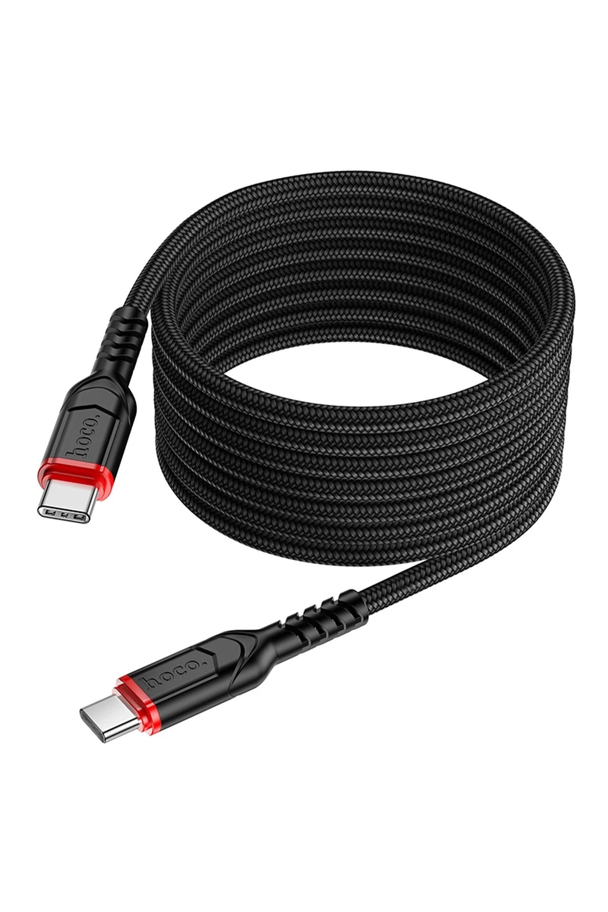 Hoco. X59 Victory 1M 60W Type-C to Type-C PD Hızlı Şarj Data Kablosu - Siyah