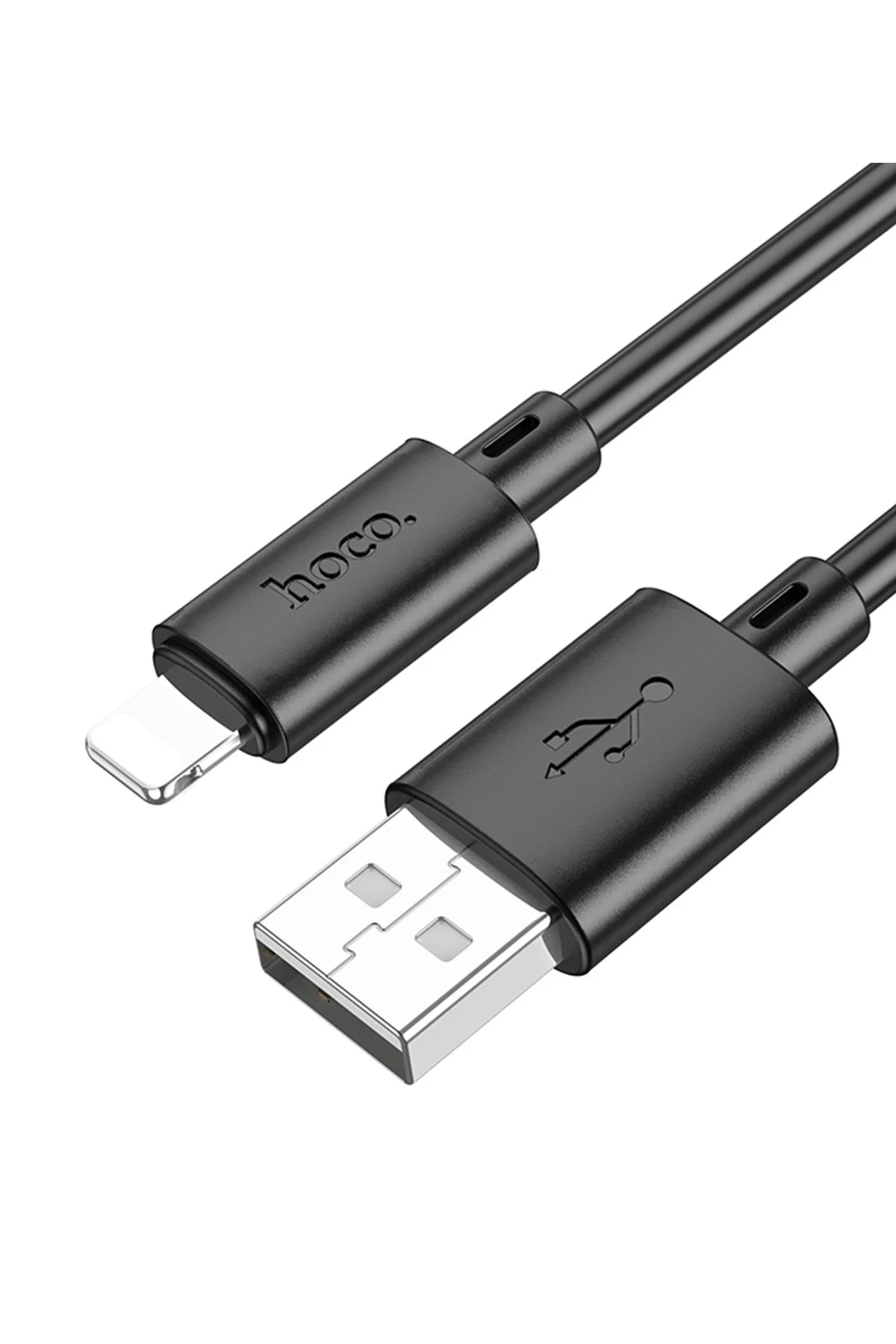 Hoco. X88 1M USB to Lightning Şarj Data Kablosu - Siyah