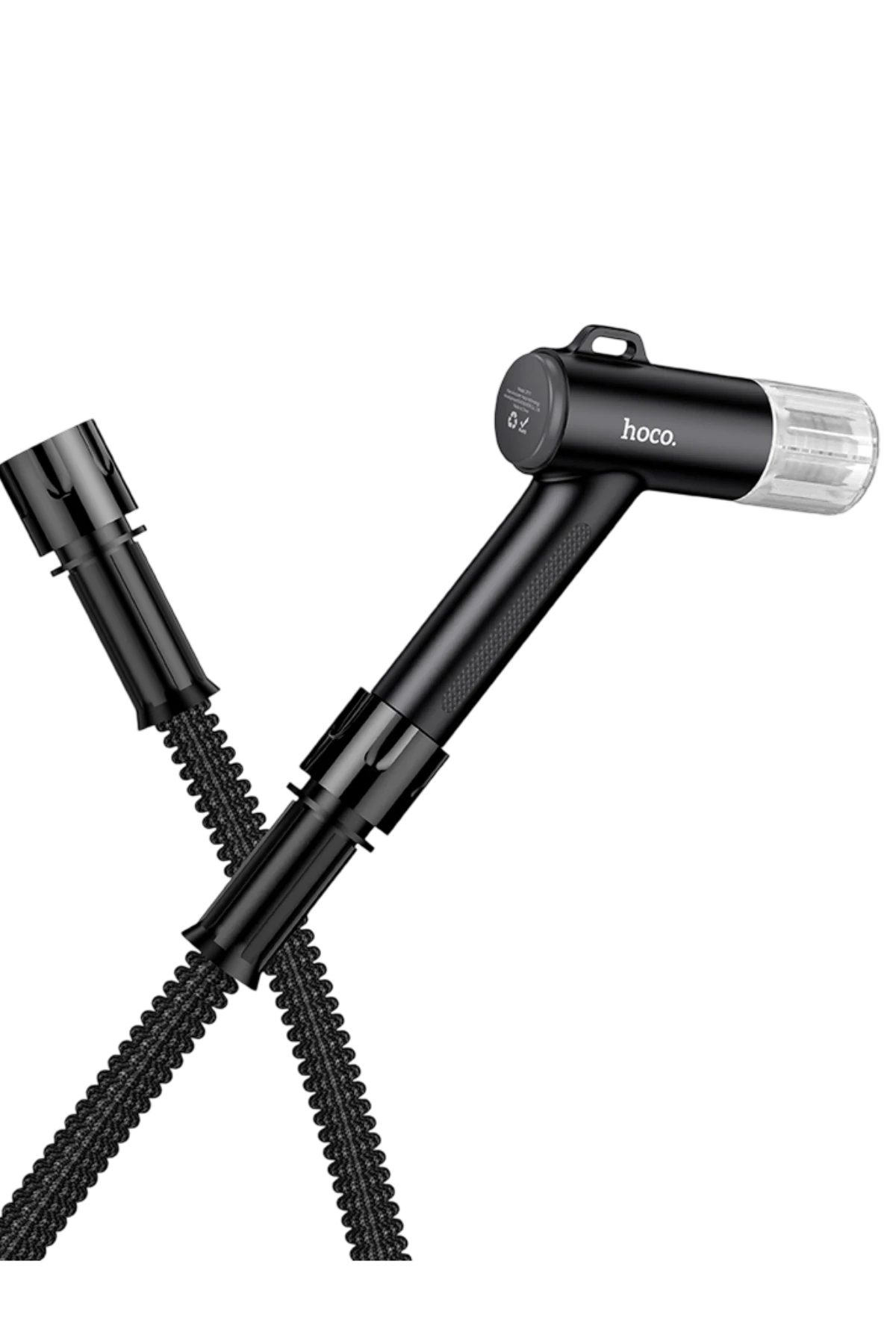 Hoco. ZP17 Meihao Basınçlı Doğrudan Enjeksiyon 15m Hortumlu Su Tabancası - Siyah