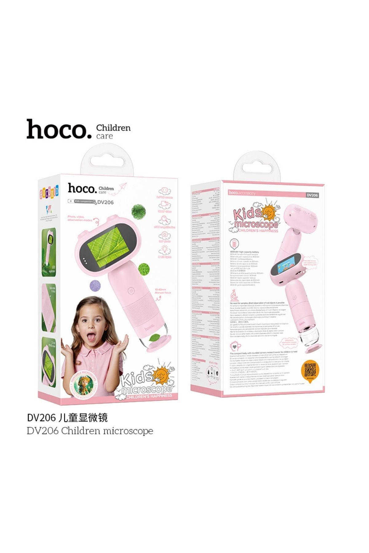 Hoco. DV206 Analiz ve Detaylı İnceleme Yapabilen Eğlenceli Çocuk Mikroskop