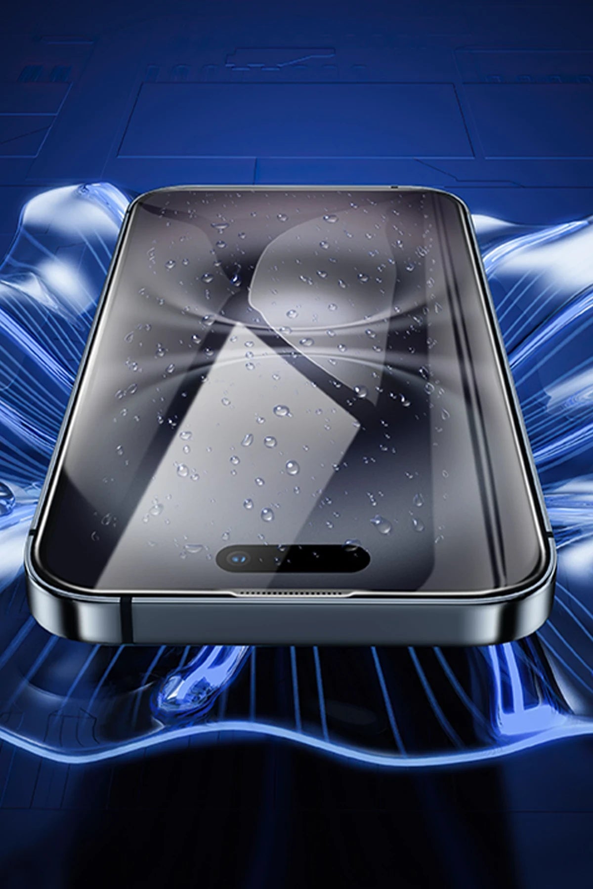 Hoco. Apple iPhone 16 Pro Max Bear Shield HD Cam Ekran Koruyucu - Siyah