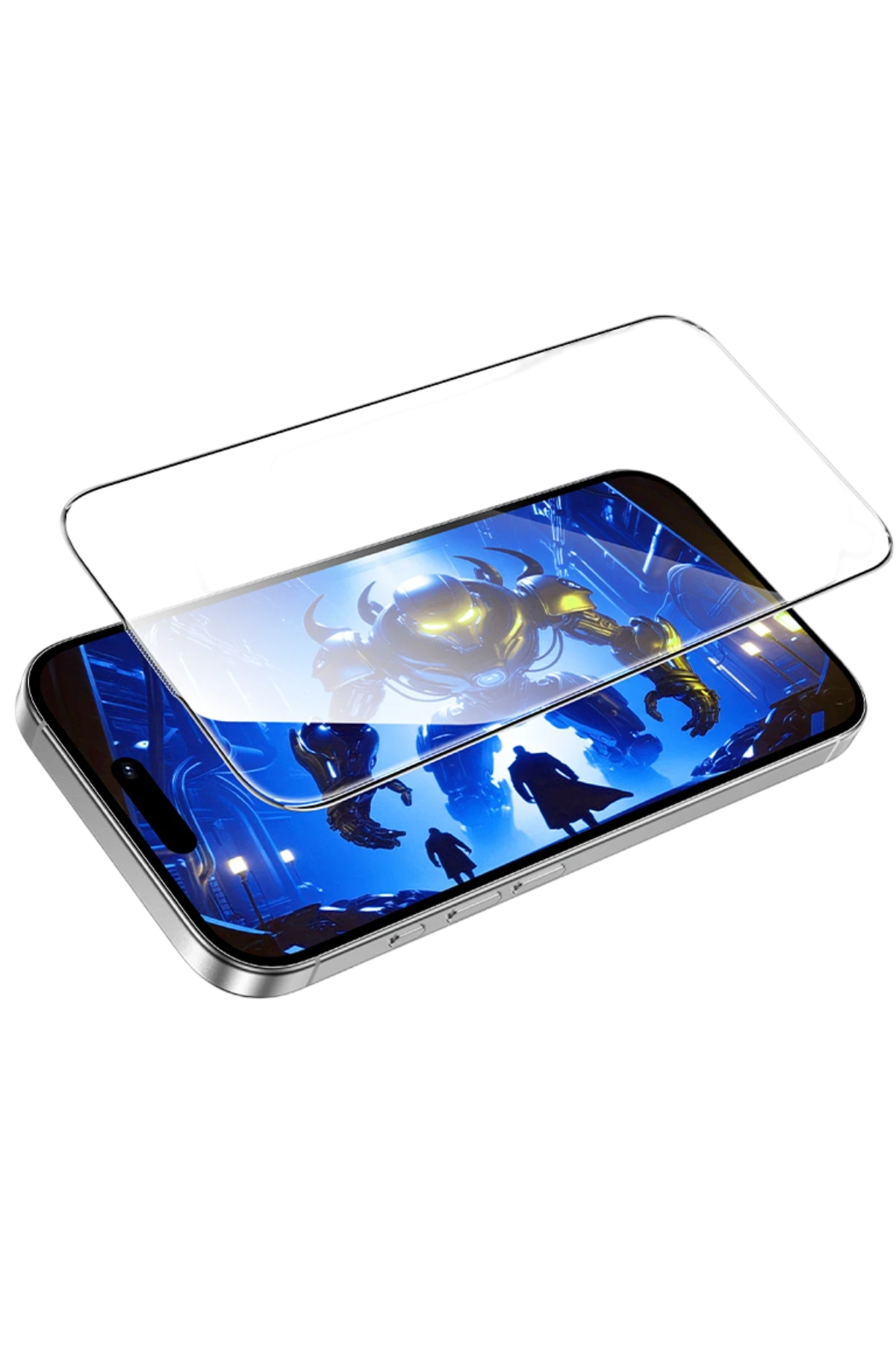 Hoco. Apple iPhone 17 Bear Shield Corning Cam Ekran Koruyucu - Siyah