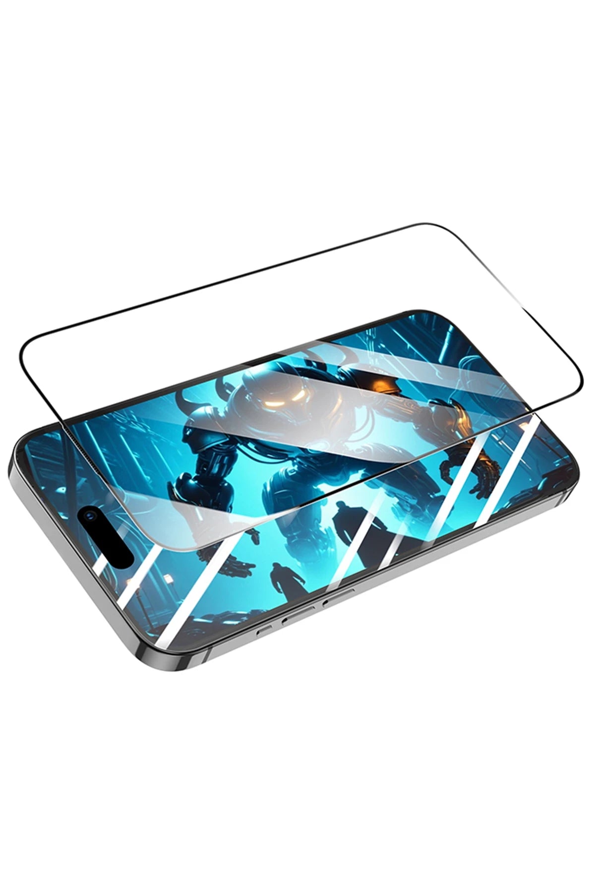 Hoco. Apple iPhone 17 Pro Bear Shield HD Cam Ekran Koruyucu - Siyah