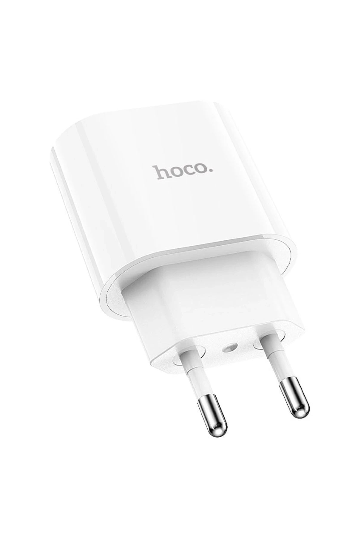 Hoco. C94A Metro 20W Type-C Çıkışlı PD Hızlı Şarj Aleti - Beyaz