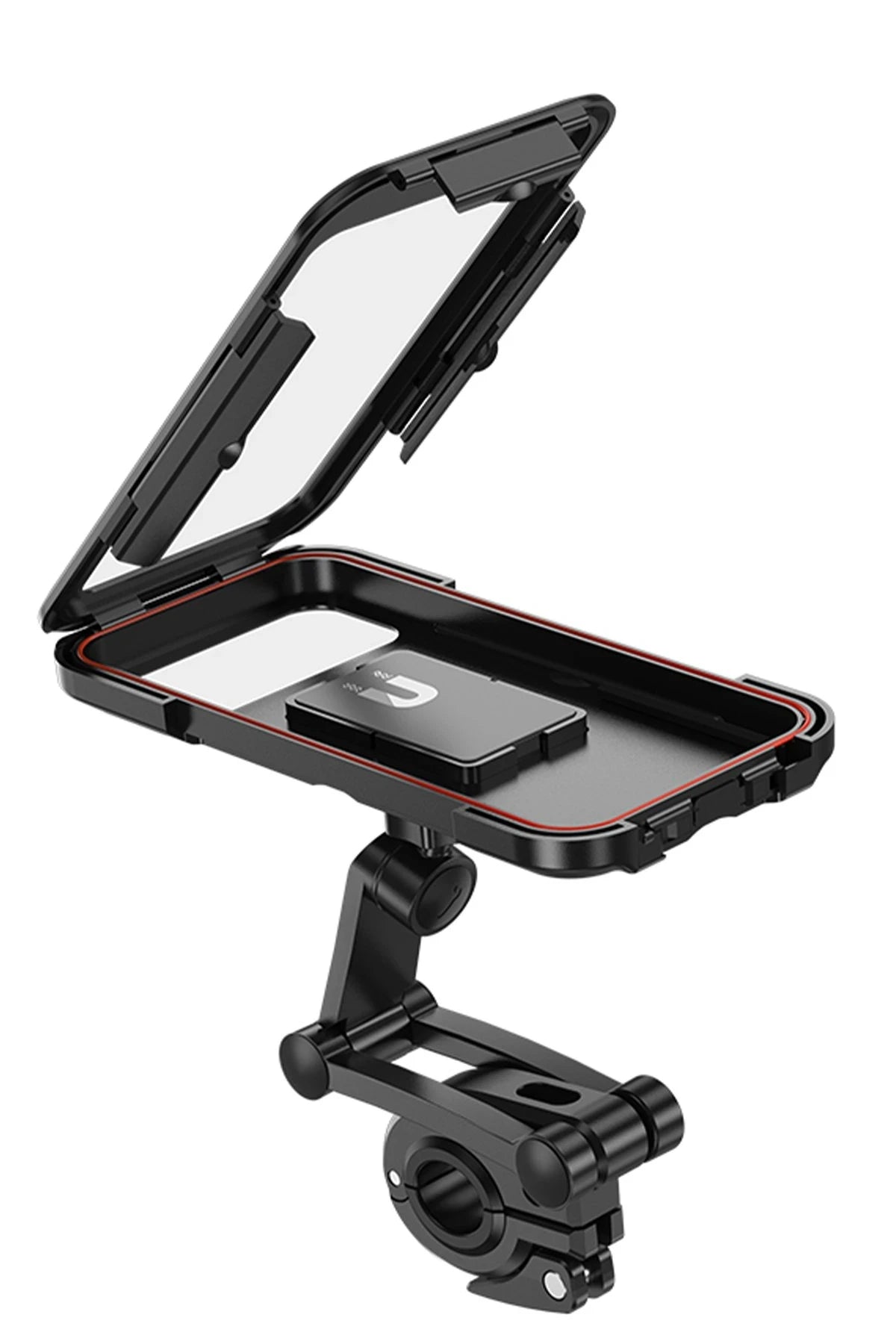 Hoco. CA101 Su Geçirmez Motosiklet Telefon Tutucu - Siyah