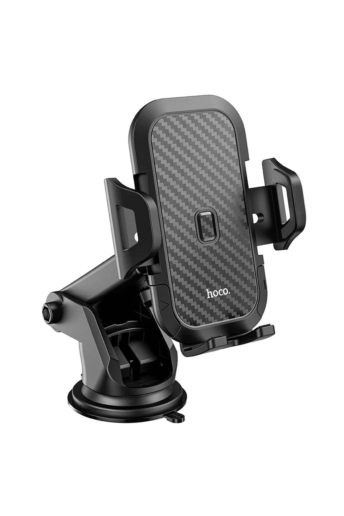 Hoco. CA76 Touareg Vantuzlu Ayarlanabilir Araç Tutucu - Siyah